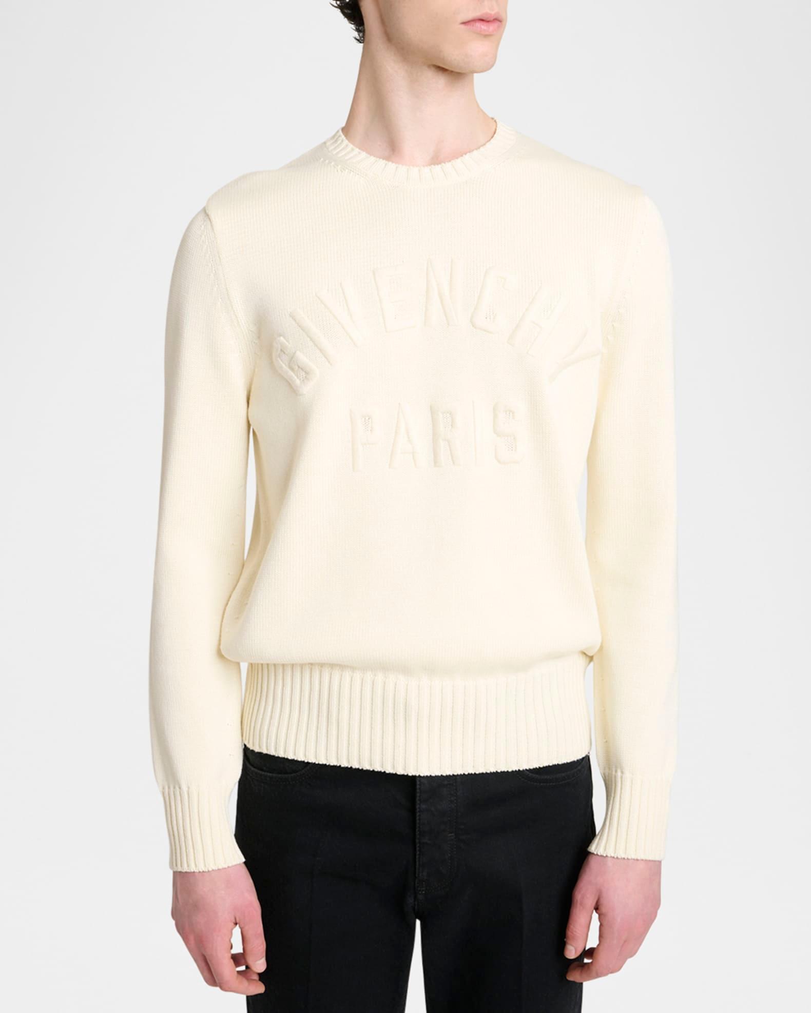 Men's Embroidered Crewneck Sweater Product Image