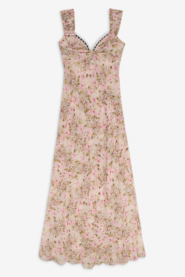 Emmaline Maxi Dress — Yellow Product Image