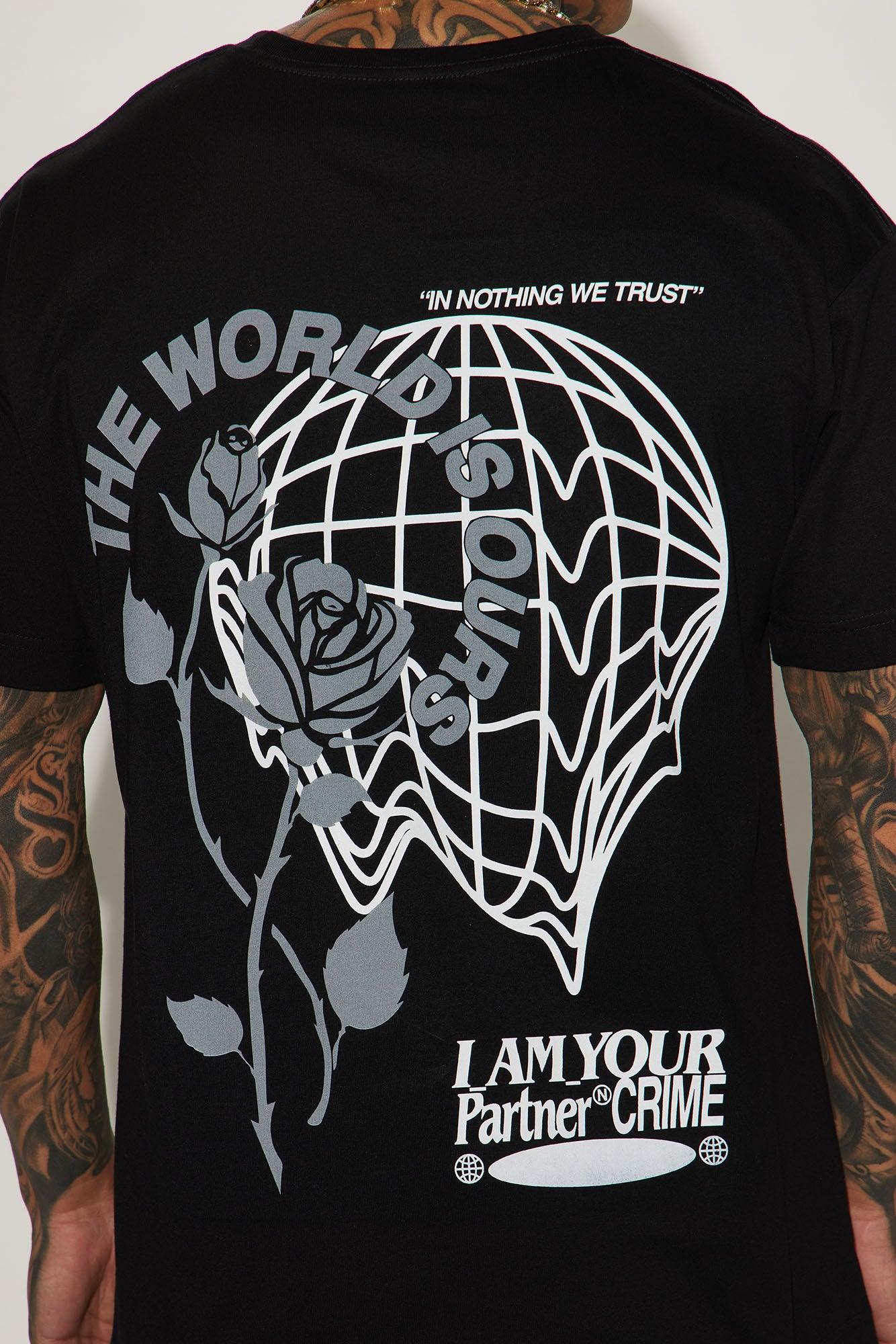 Partner In Crime Short Sleeve Tee - Black Product Image