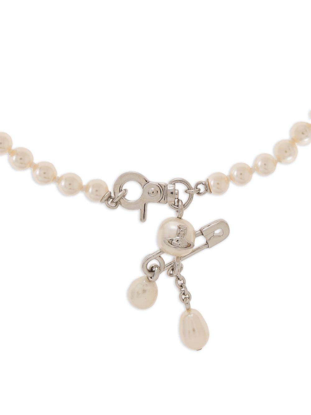faux-pearl necklace Product Image