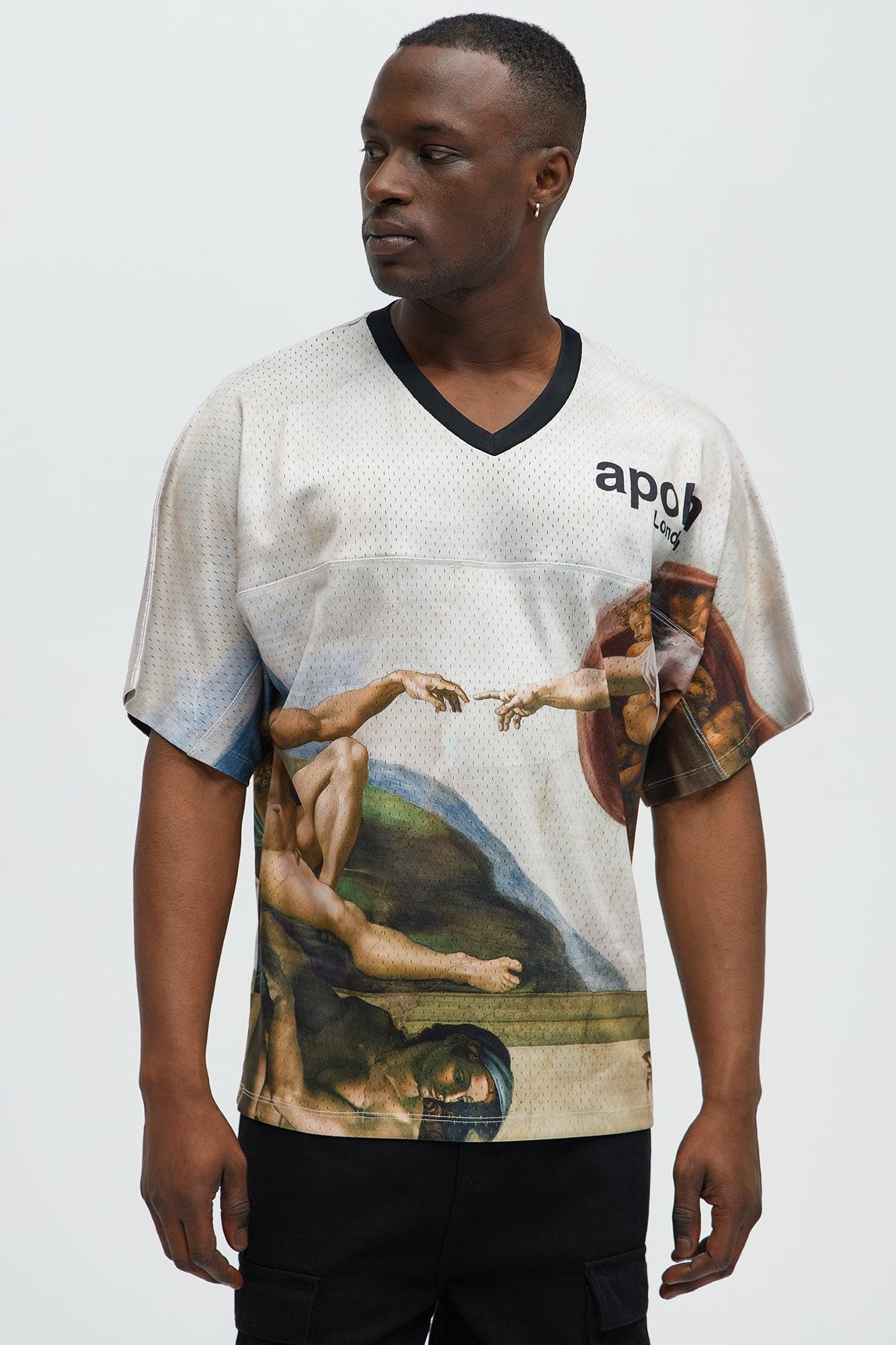 Michelangelo Short Sleeve Jersey - Multi Color Male Product Image