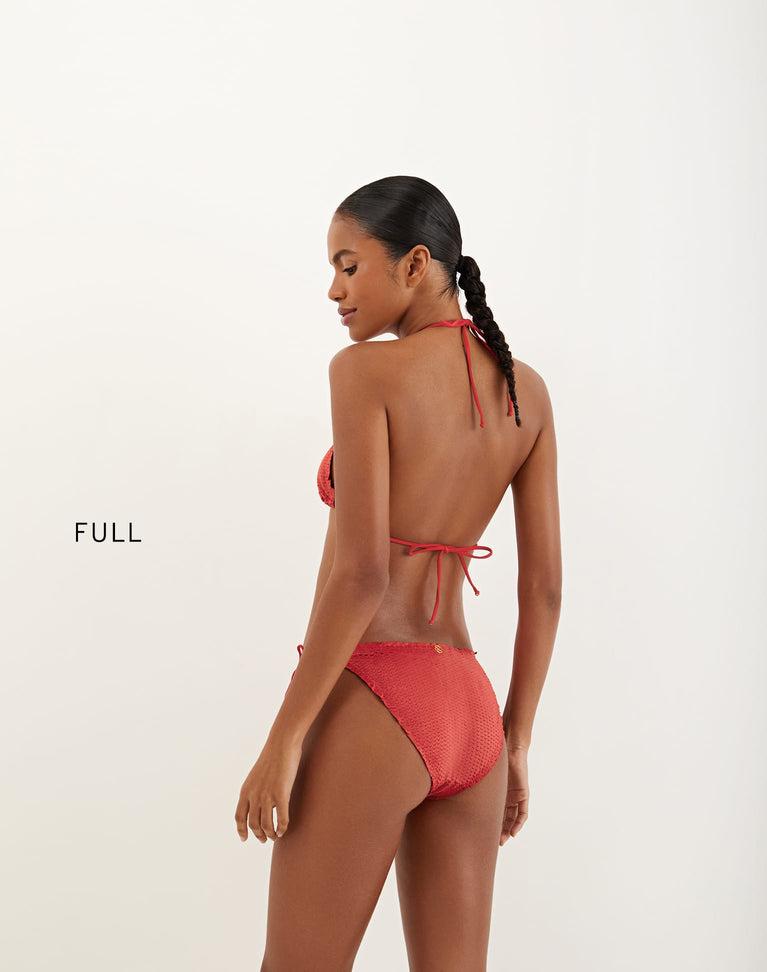 Scales Ripple Tri Top - Ruby Product Image