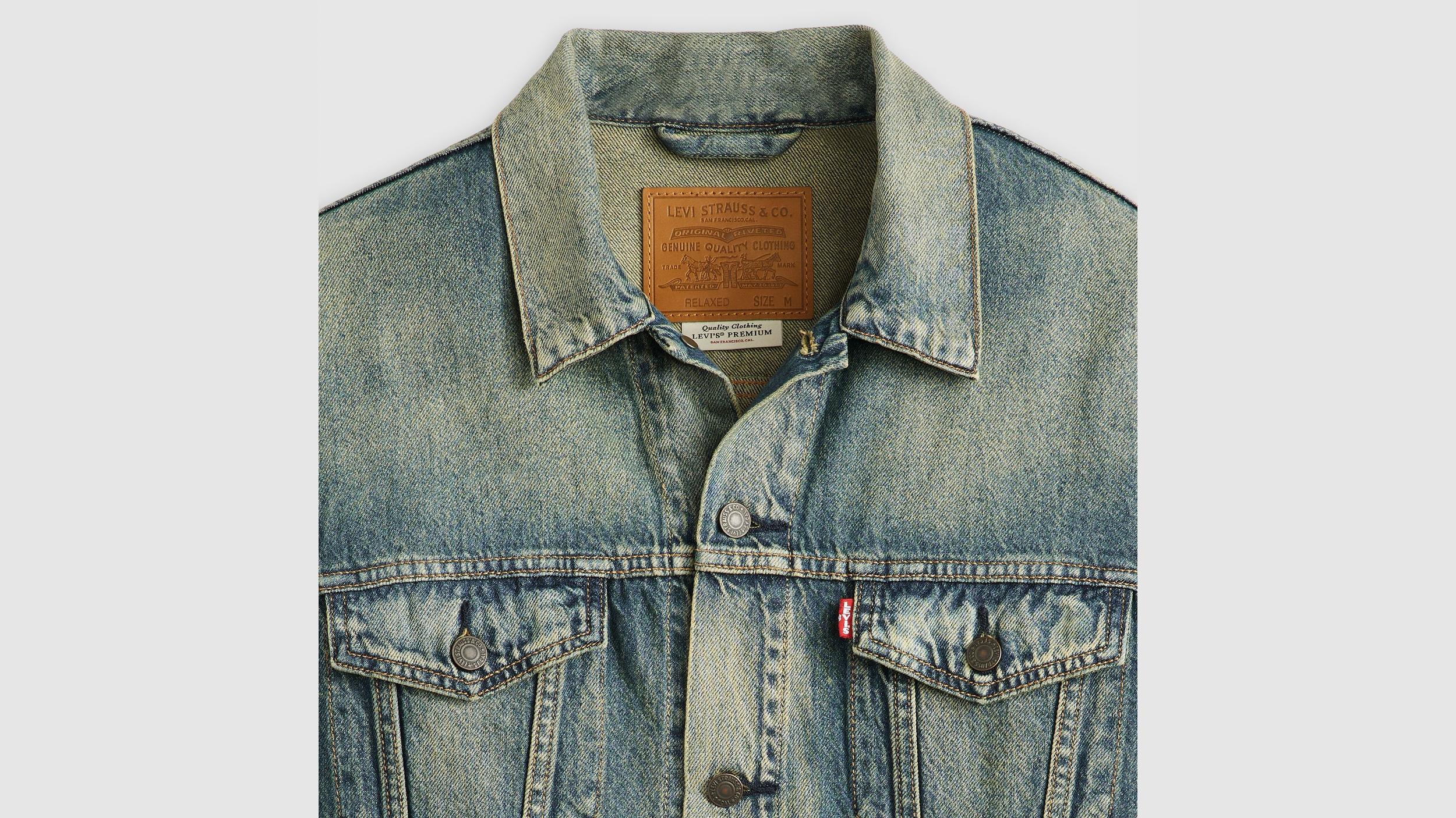 Lightweight Relaxed Fit Trucker Jacket Product Image