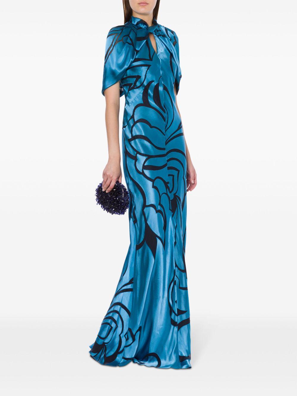 floral-print gown Product Image