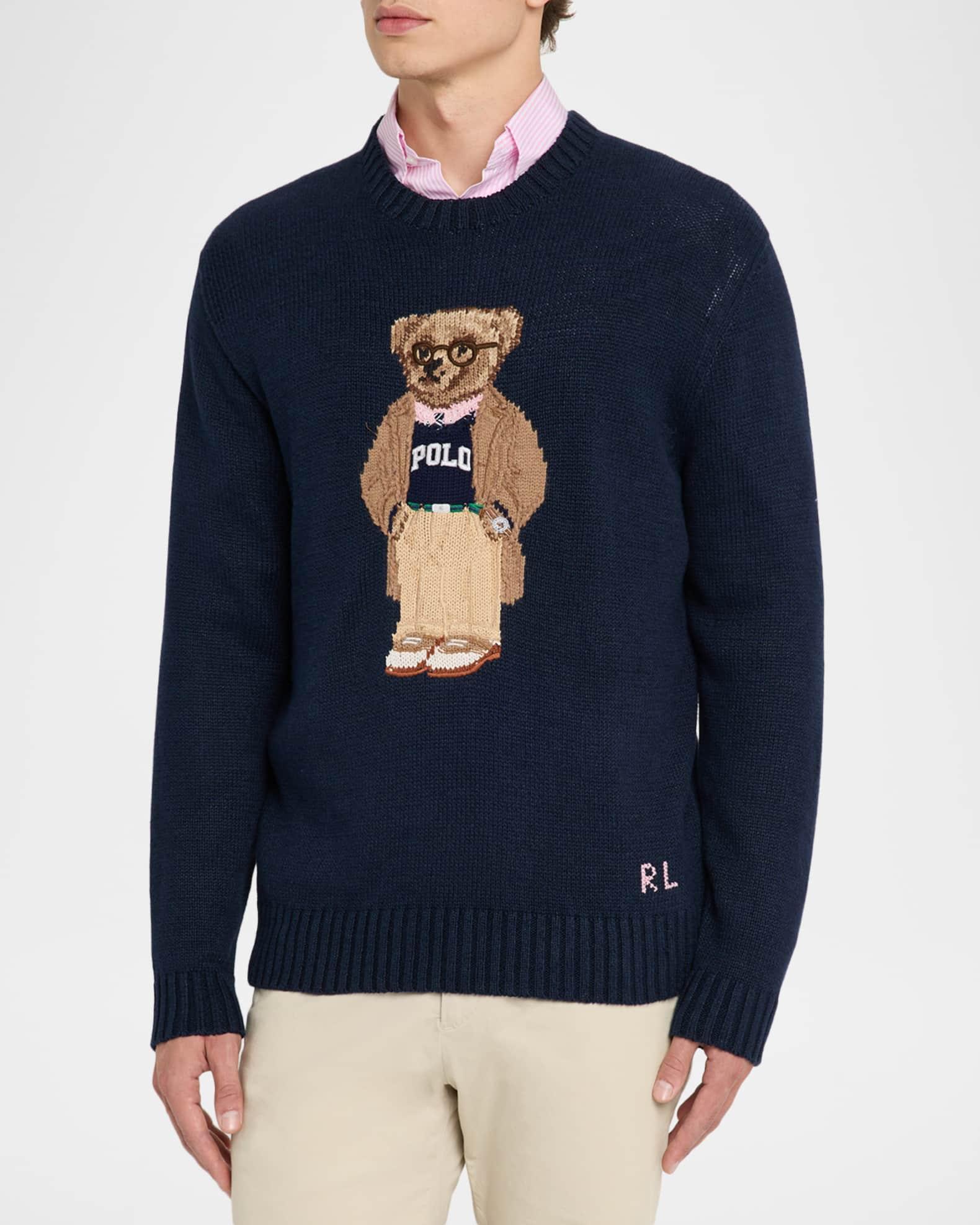 Men's Polo Bear Sweater Product Image