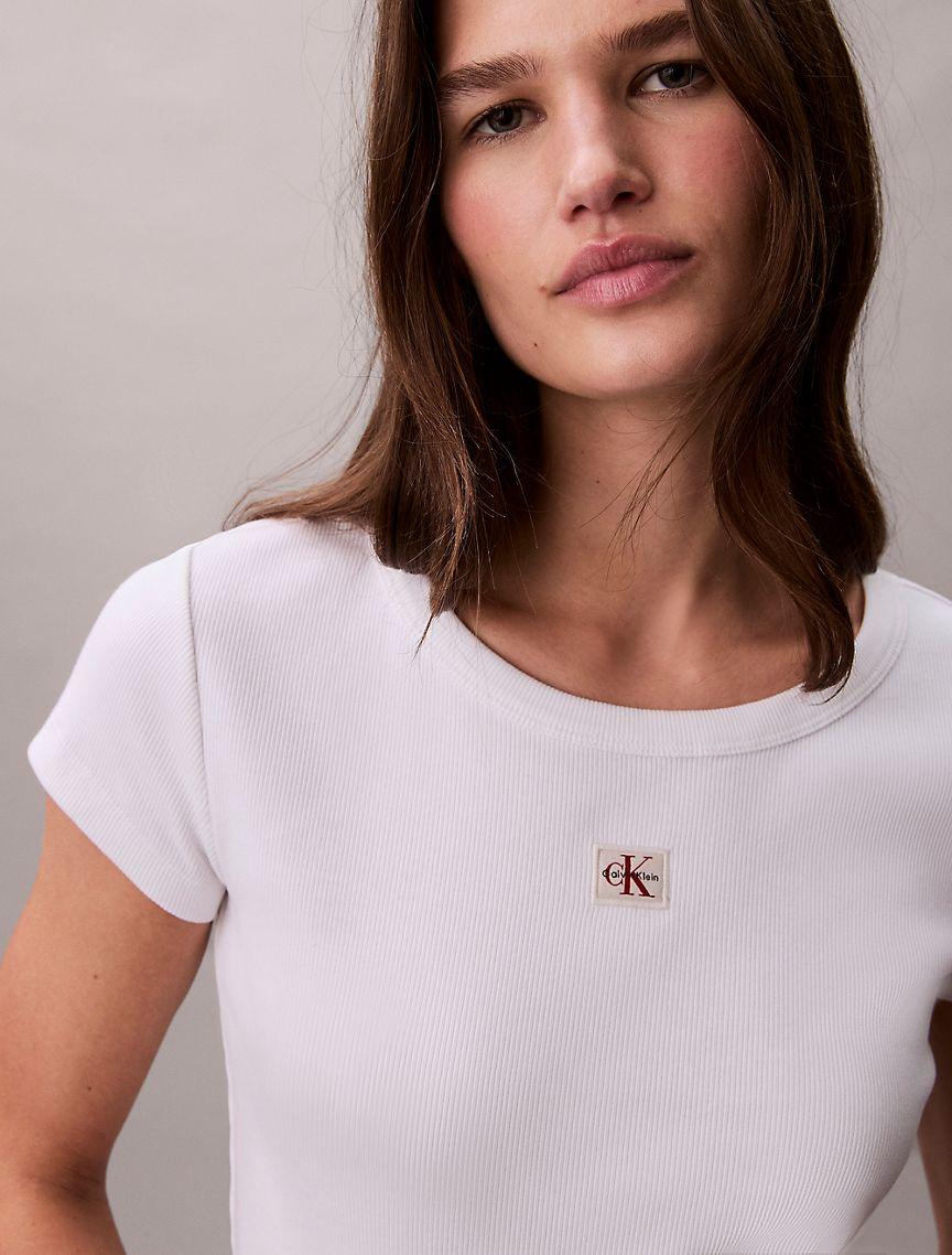 Woven Monologo Slim T-Shirt Product Image
