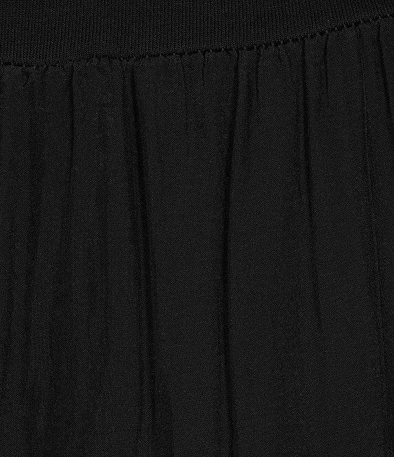 M Made in Italy Silky Pull-On Wide Leg Pants Product Image