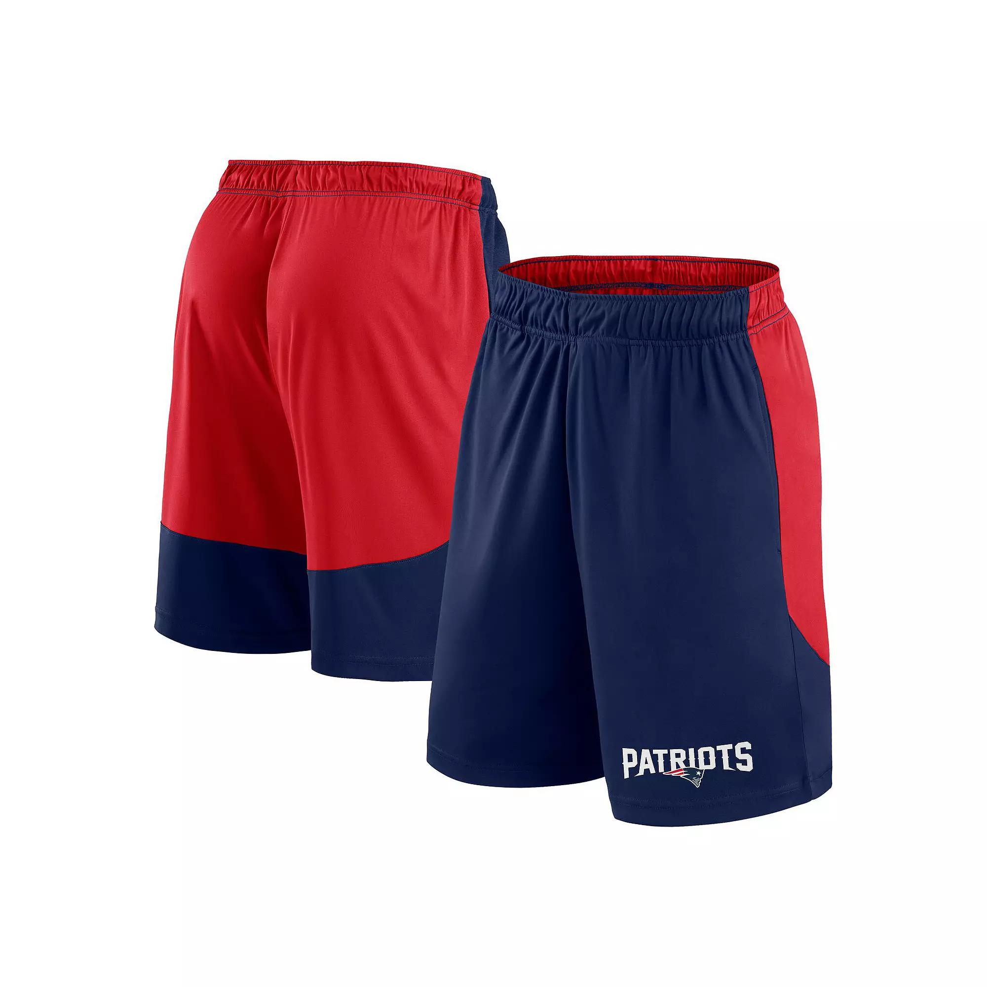 Men's Black/Red Portland Trail Blazers Launch Performance Shorts, Size: 4XL Product Image