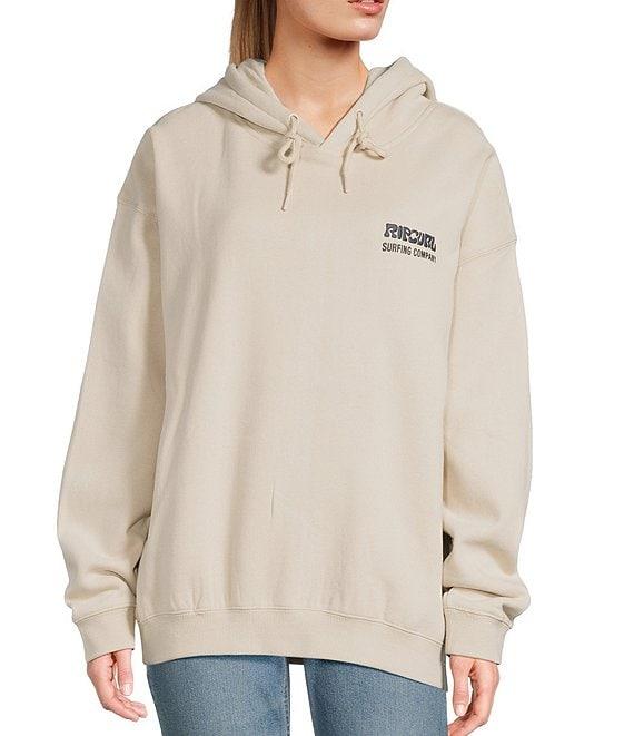 Rip Curl Puff Heritage Long Sleeve Fleece Hoodie Product Image