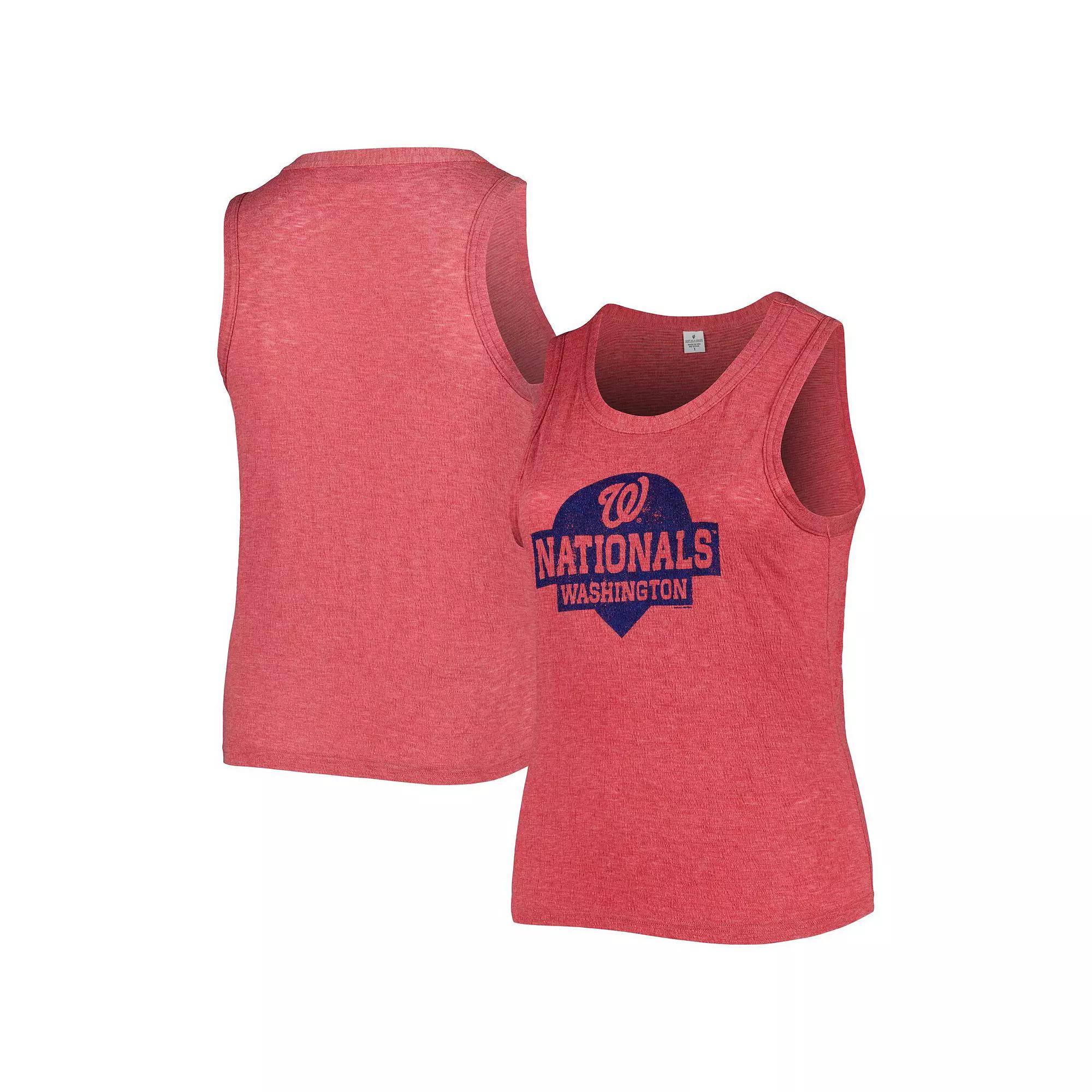 Women's Soft as a Grape Red Washington Nationals Plus  Product Image
