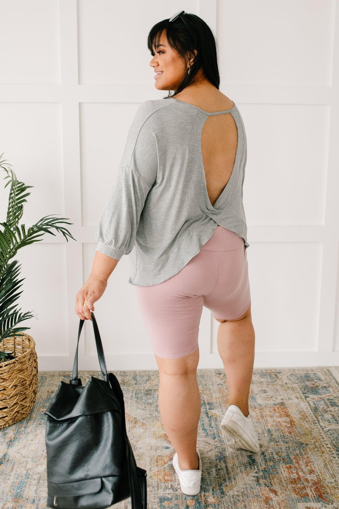 Aero Biker Shorts In Mauve (Online Exclusives) Product Image