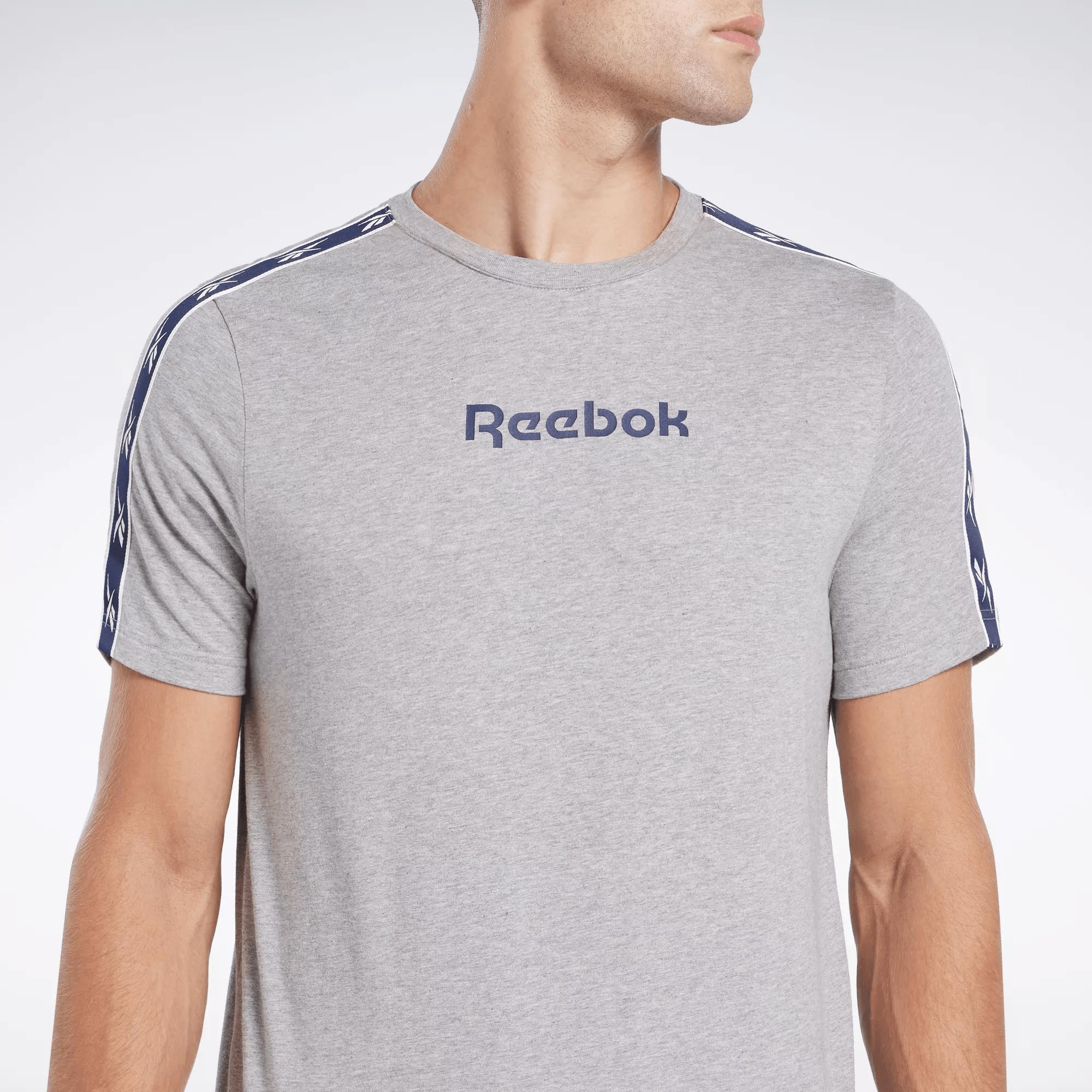 Men's Reebok Identity Vector Tape T-Shirt Male Product Image