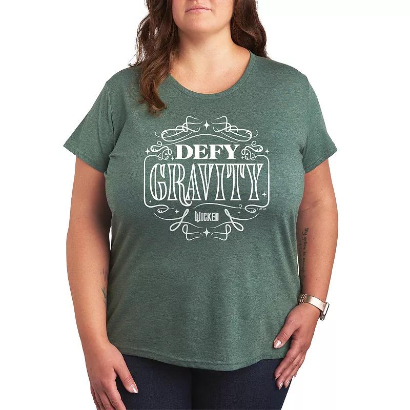 Plus Size Wicked Defy Gravity Tee, Womens Product Image