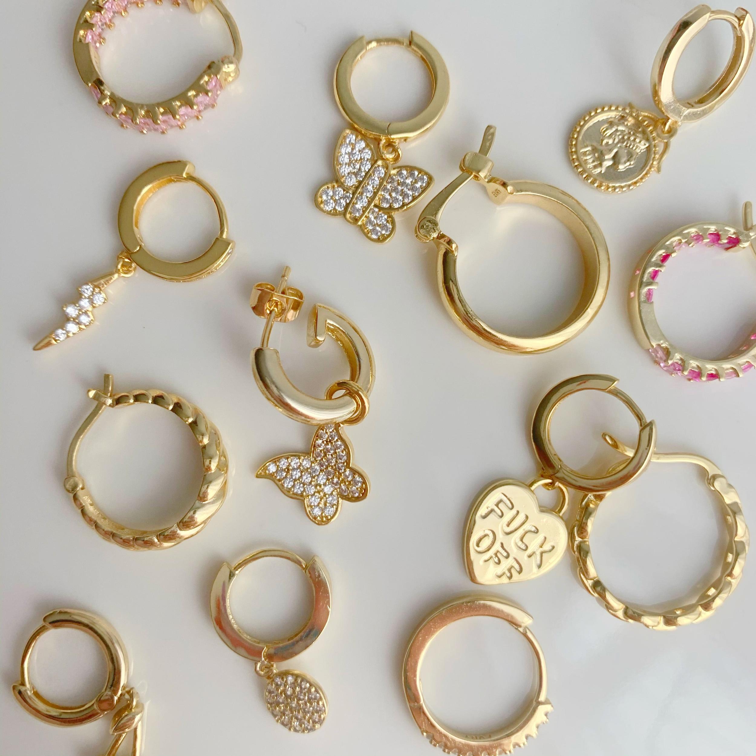 Don't Bother Me Earrings Product Image