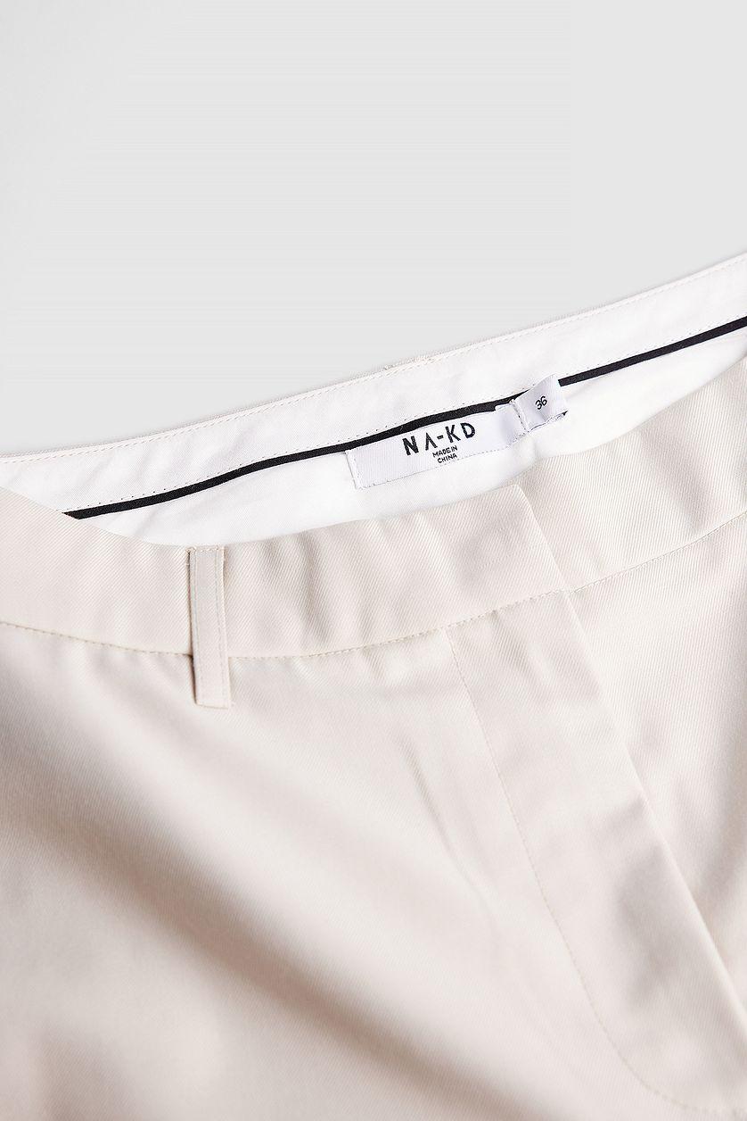 Tailored Straight Leg Suit Pants Product Image