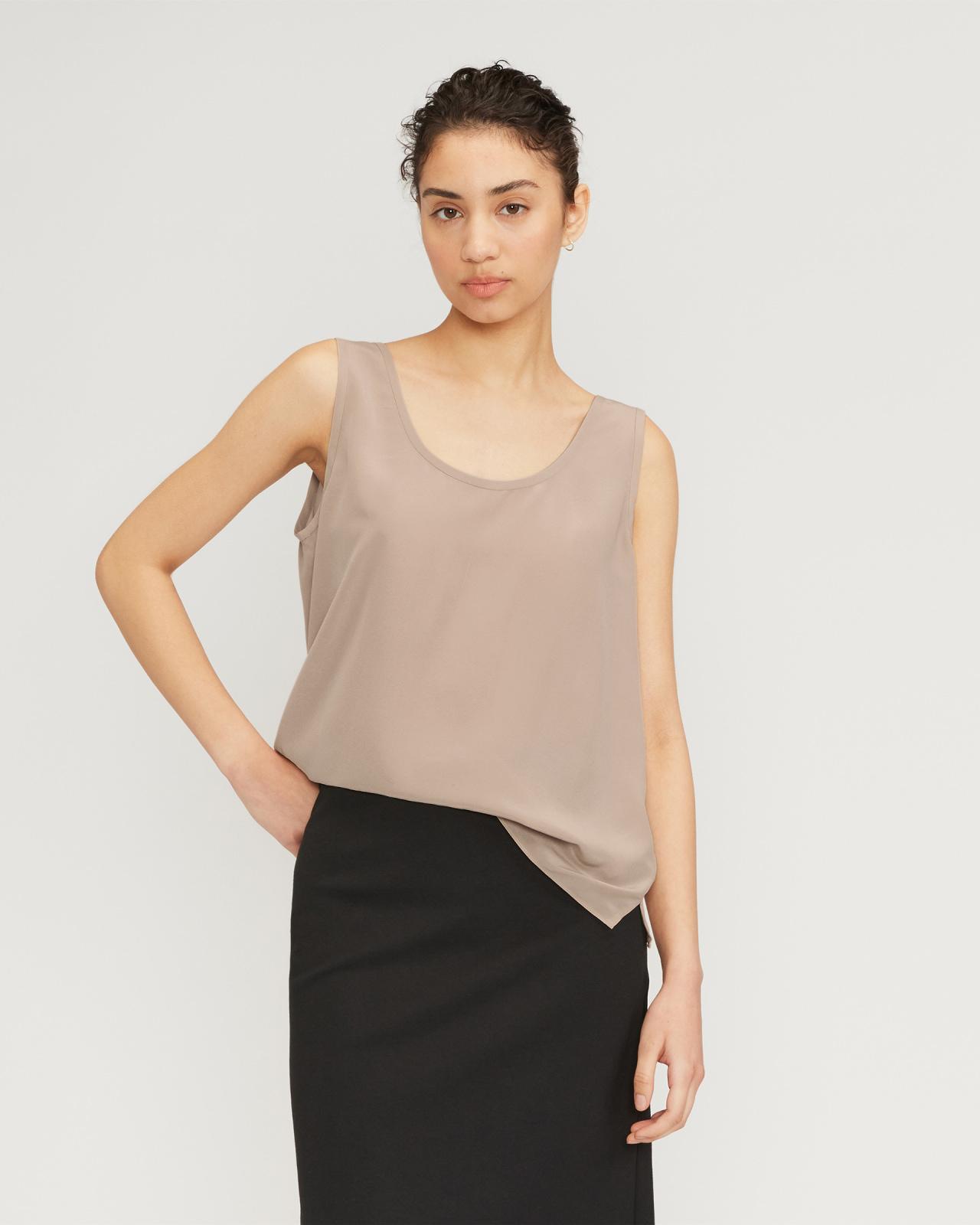 Womens Scoop Tank in Washable Silk by Everlane Product Image