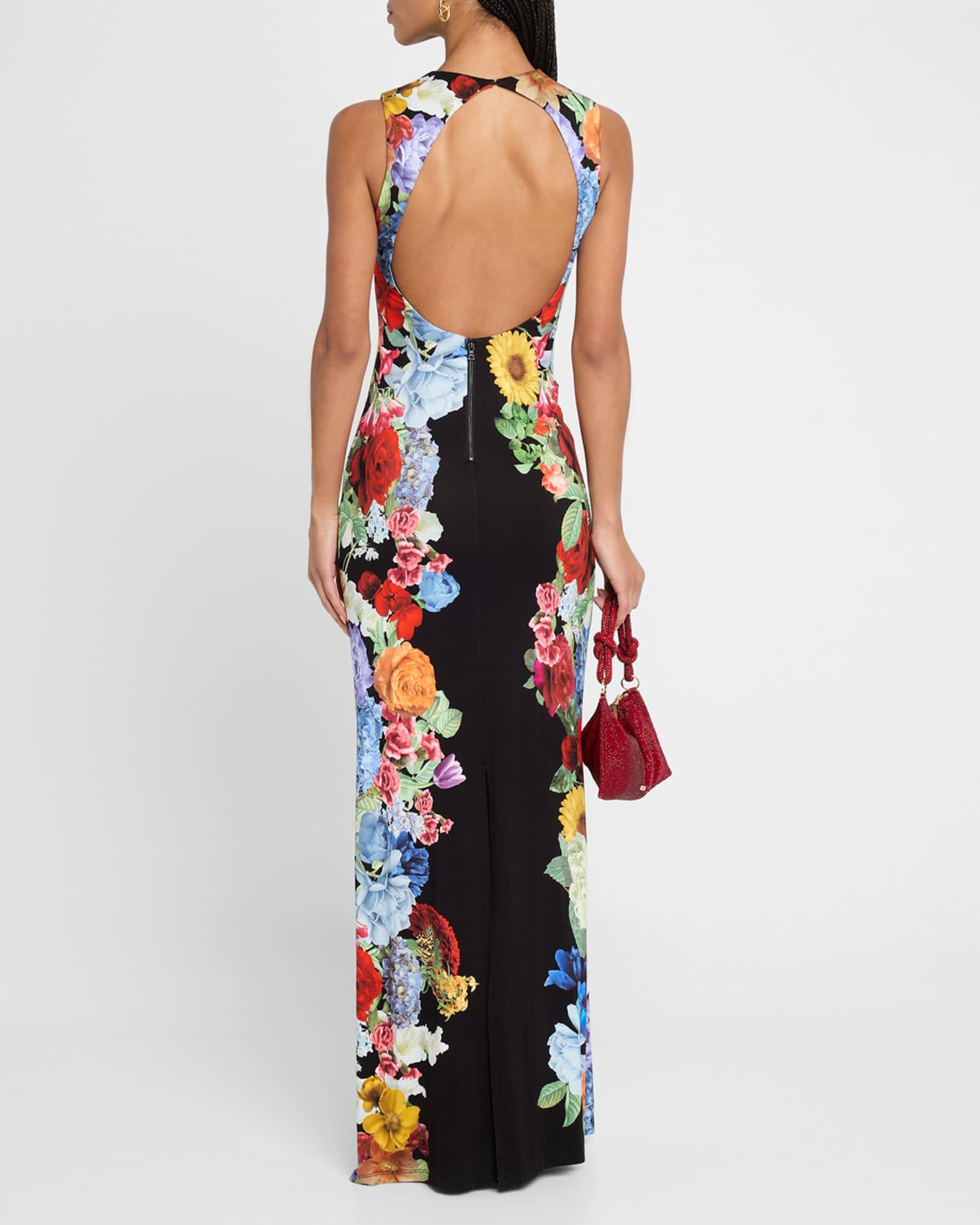 Delora Floral Sleeveless Maxi Dress Product Image