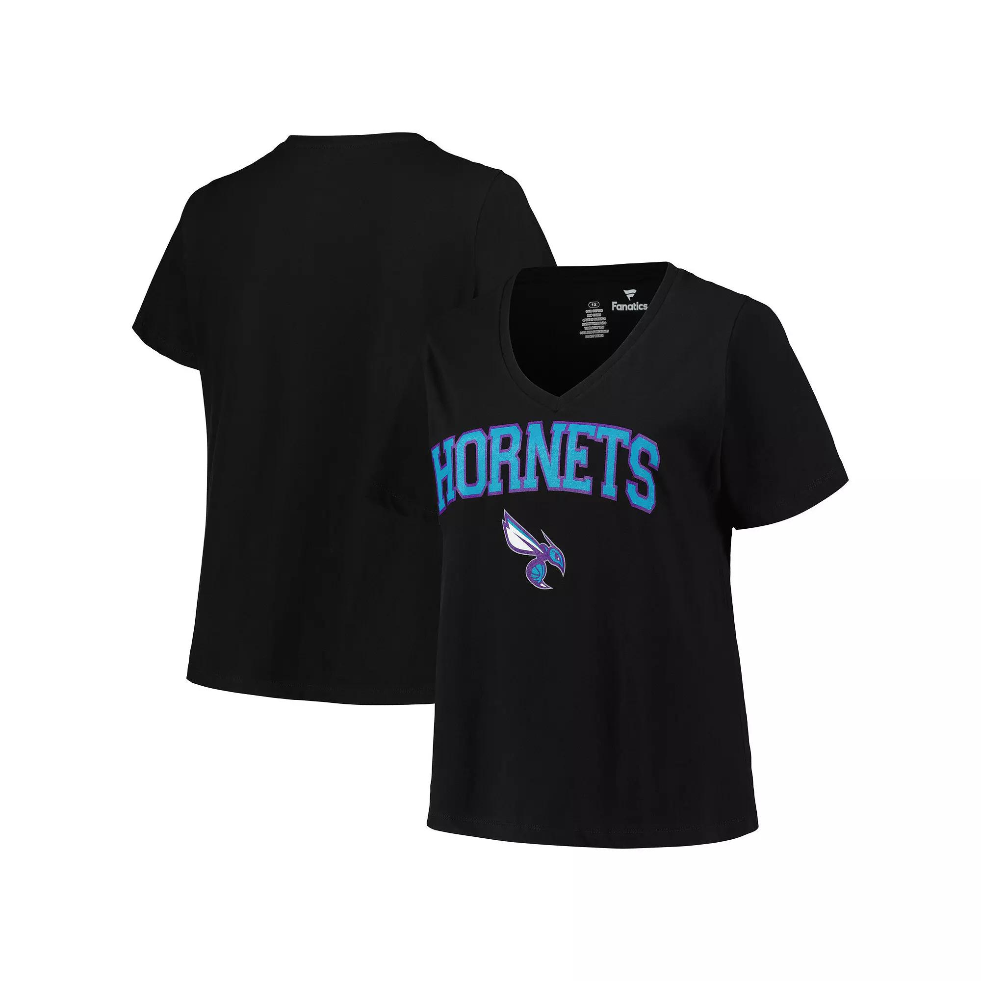 Women's Profile Black Charlotte Hornets Plus  Product Image