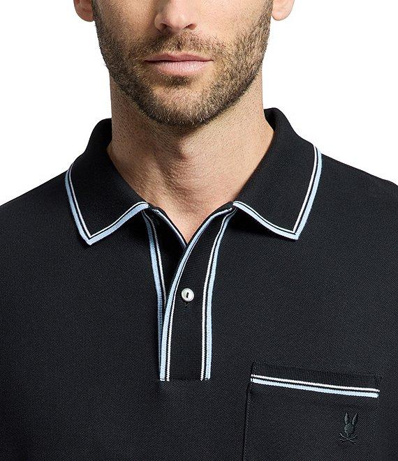 Psycho Bunny Bradford Pique Short Sleeve Polo Shirt Product Image