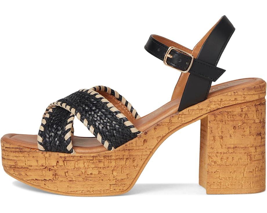 Adorned Raffia Slide Sandal Product Image