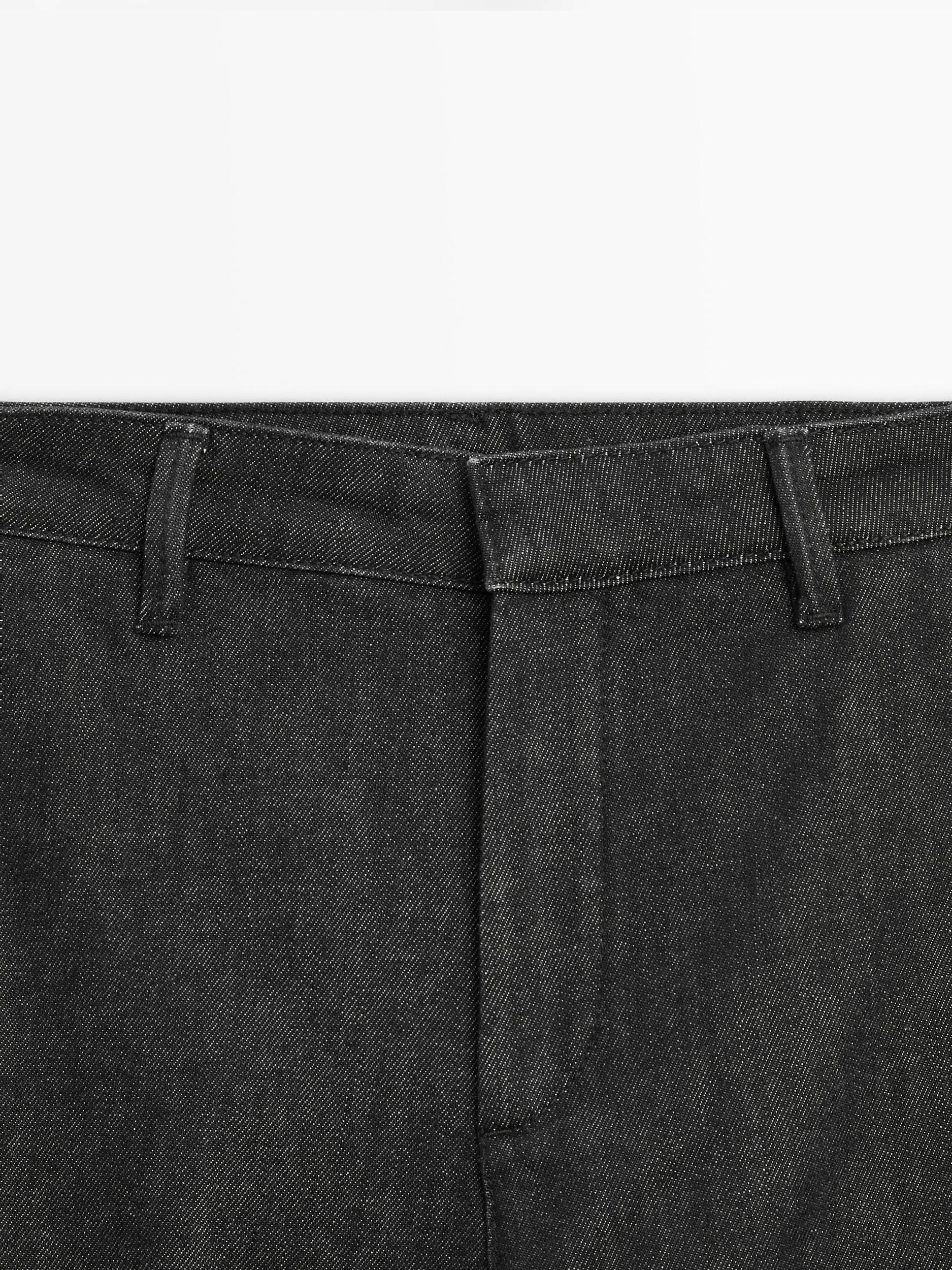 Mid-rise bell bottom jeans Product Image