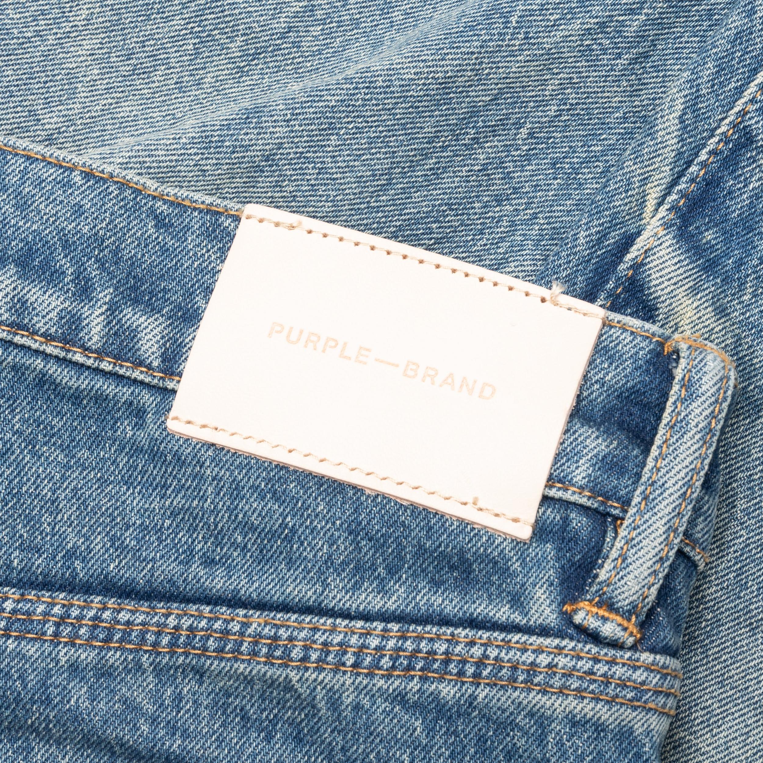 Vintage Knee Blowout - Mid Indigo 2 Male Product Image