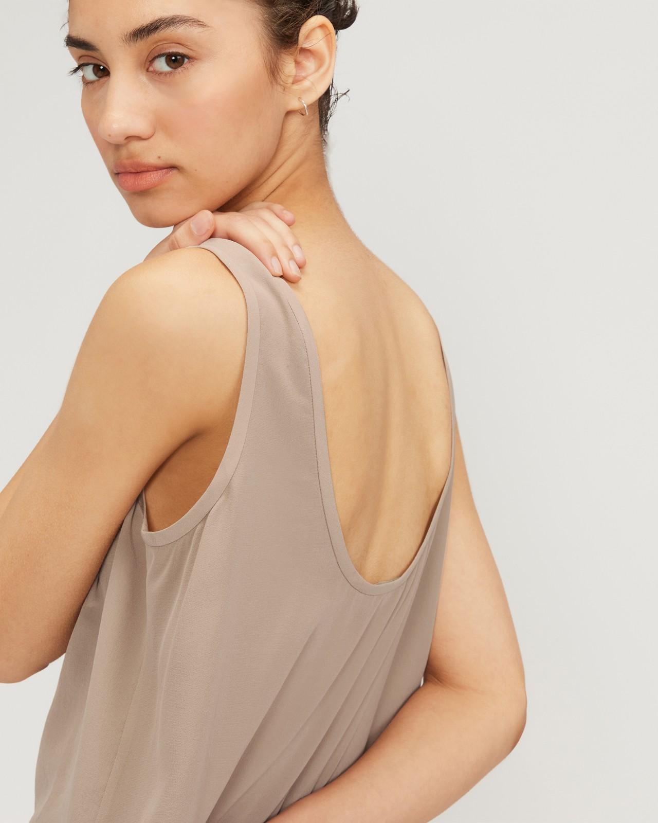 Womens Scoop Tank in Washable Silk by Everlane Product Image