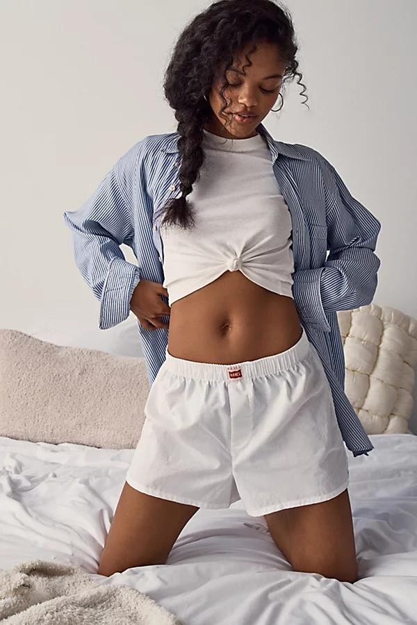 Hanes UO Exclusive Woven Boxer Short Womens at Urban Outfitters Product Image