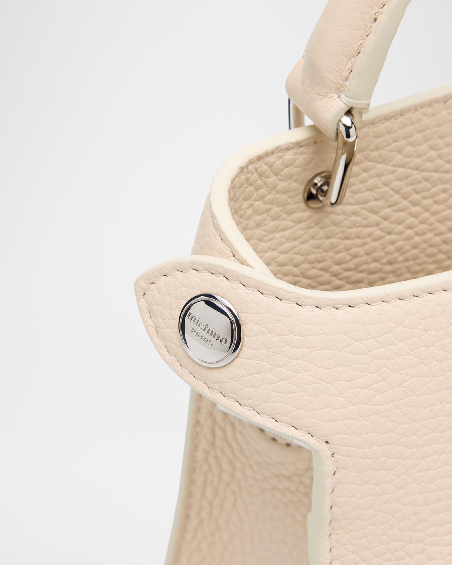 Lutece Nano Grained Leather Top-Handle Bag Product Image