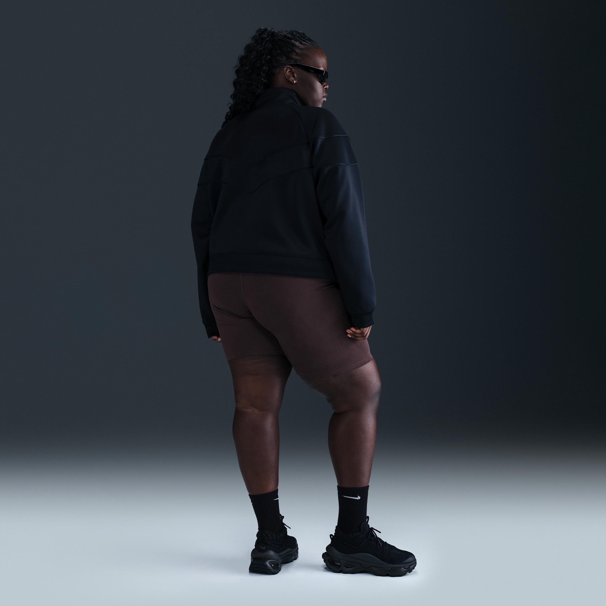 Womens Nike Sportswear Windrunner Knit Jacket (Plus Size) | HJ0977-010 Product Image