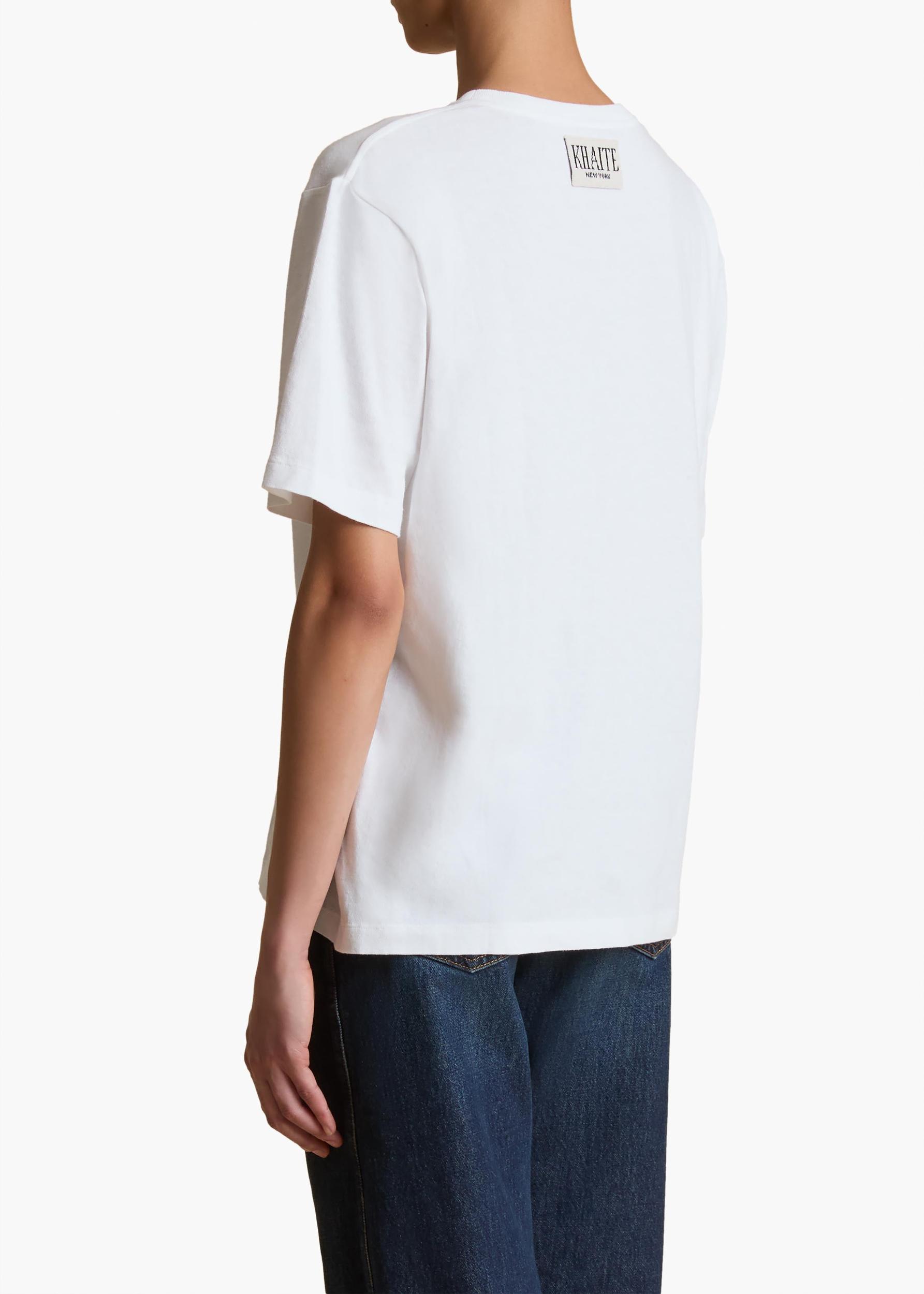 Mae T-Shirt in White Product Image