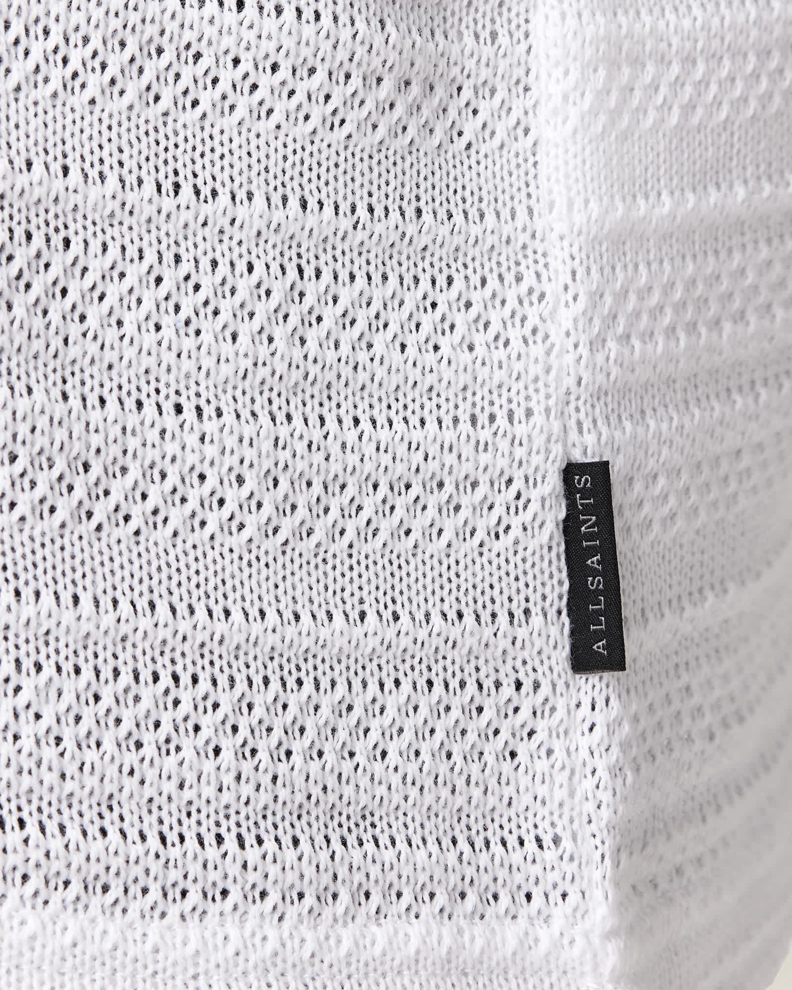 Cove Long Sleeve T-Shirt ASHEN WHITE | ALLSAINTS US Product Image