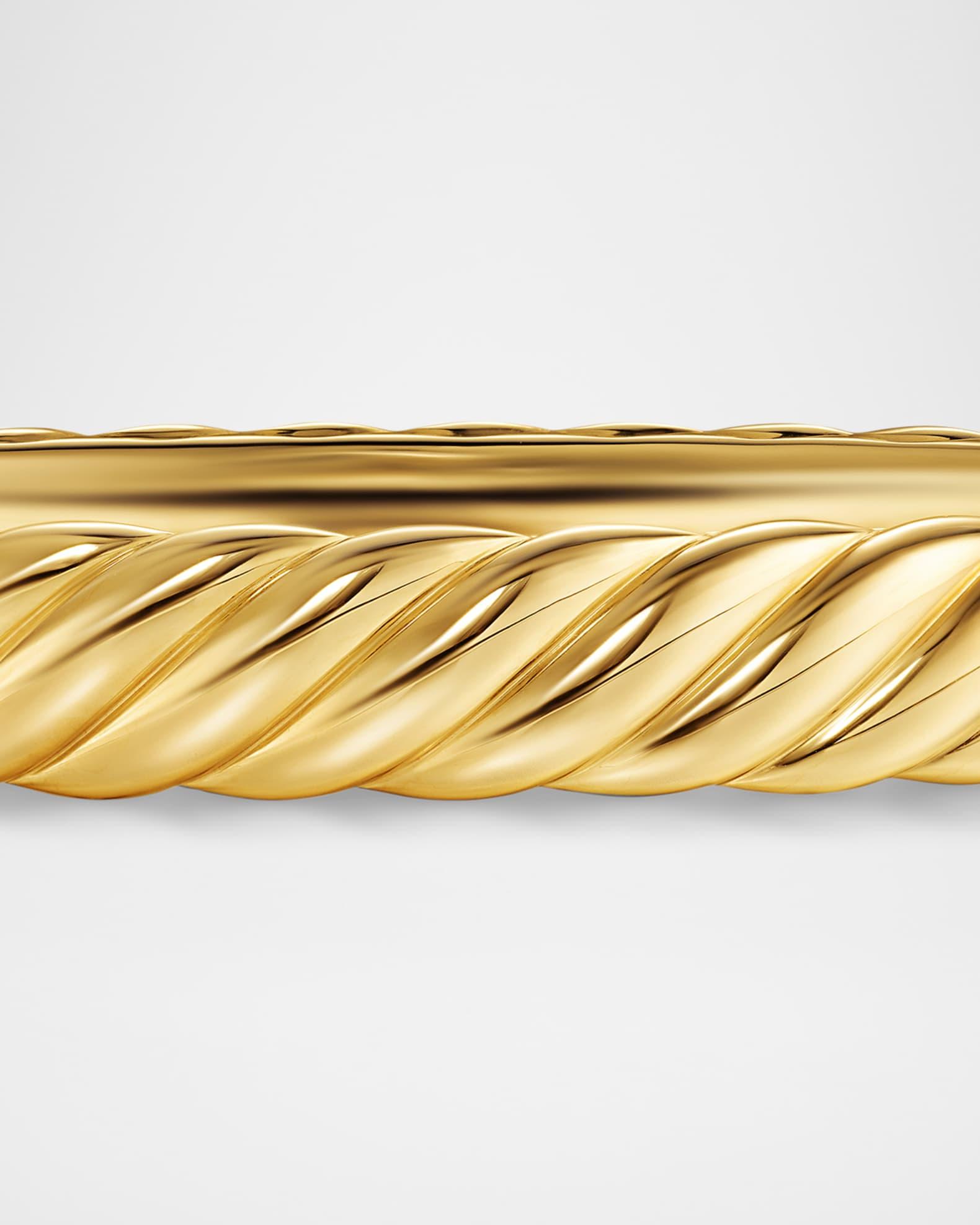Sculpted Cable Bracelet in 18K Gold, 8mm Product Image