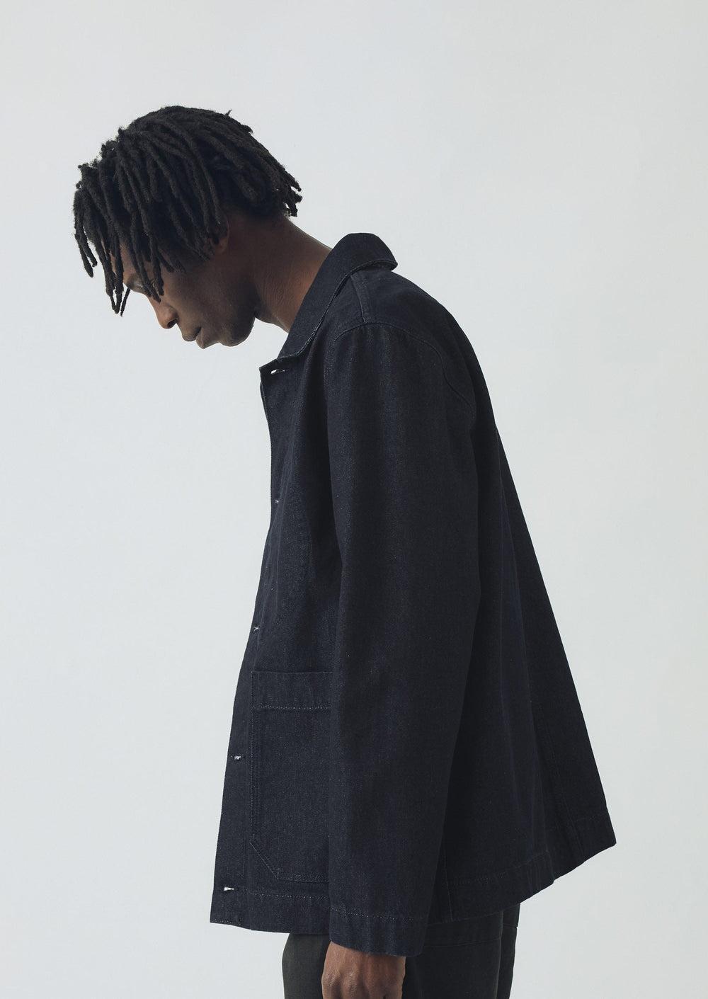Denim Chore Jacket | Indigo Product Image