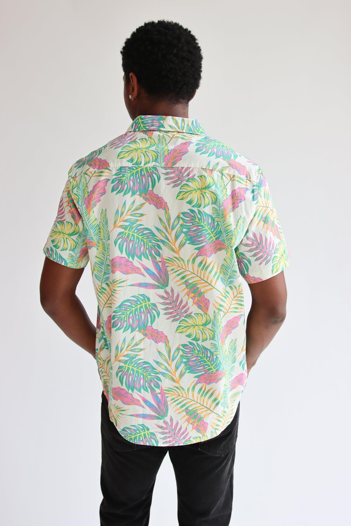 Neon Tropics Button Up Shirt Product Image