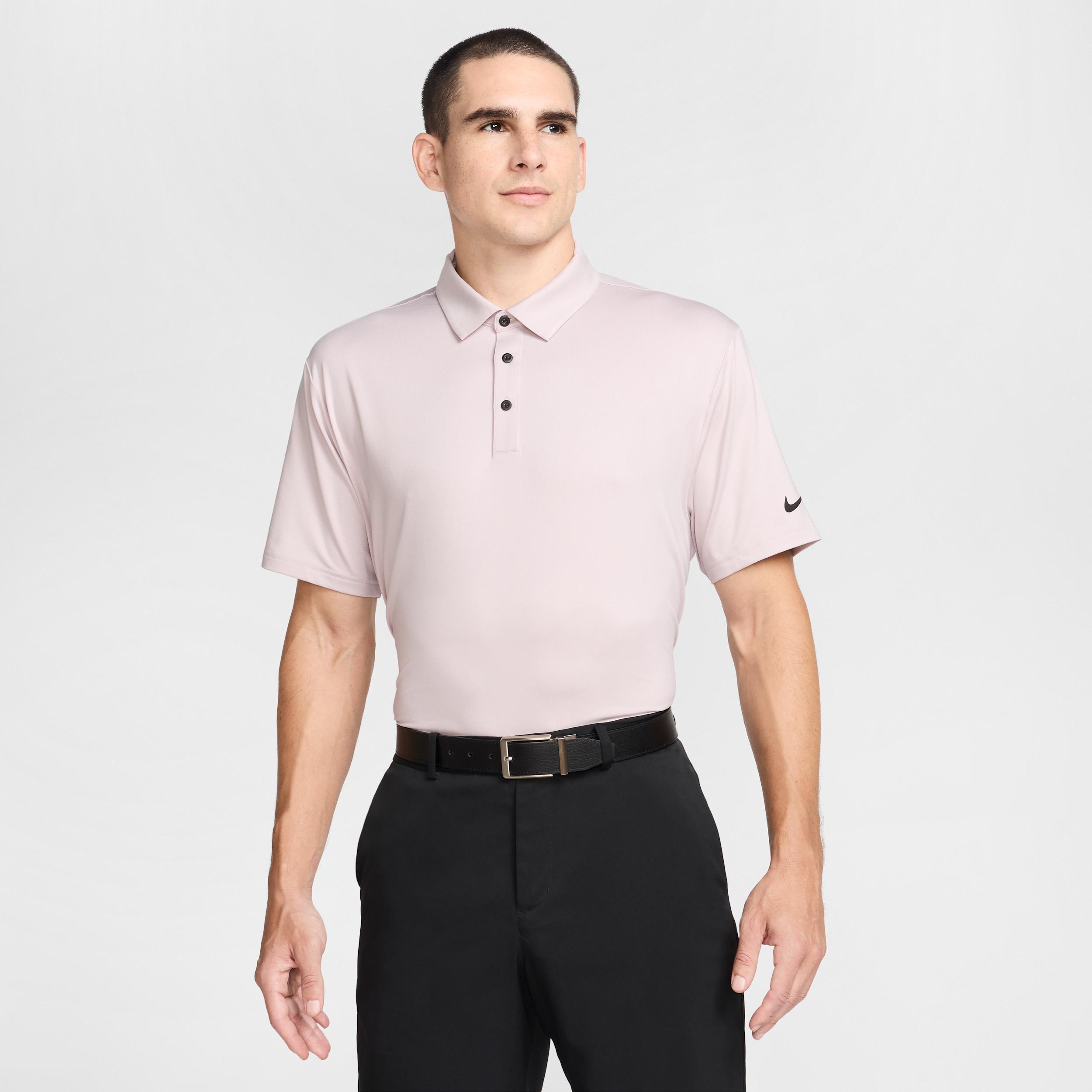 Nike Mens Tour Dri-FIT Heathered Golf Polo | FZ7473-009 Product Image