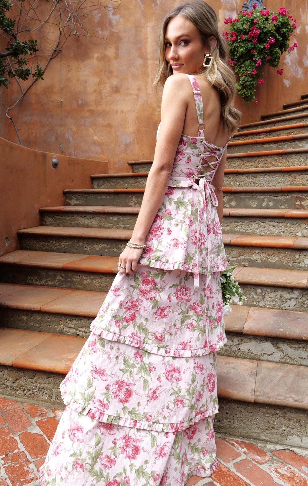 Lady Corset Dress ~ Garden Romantic Product Image