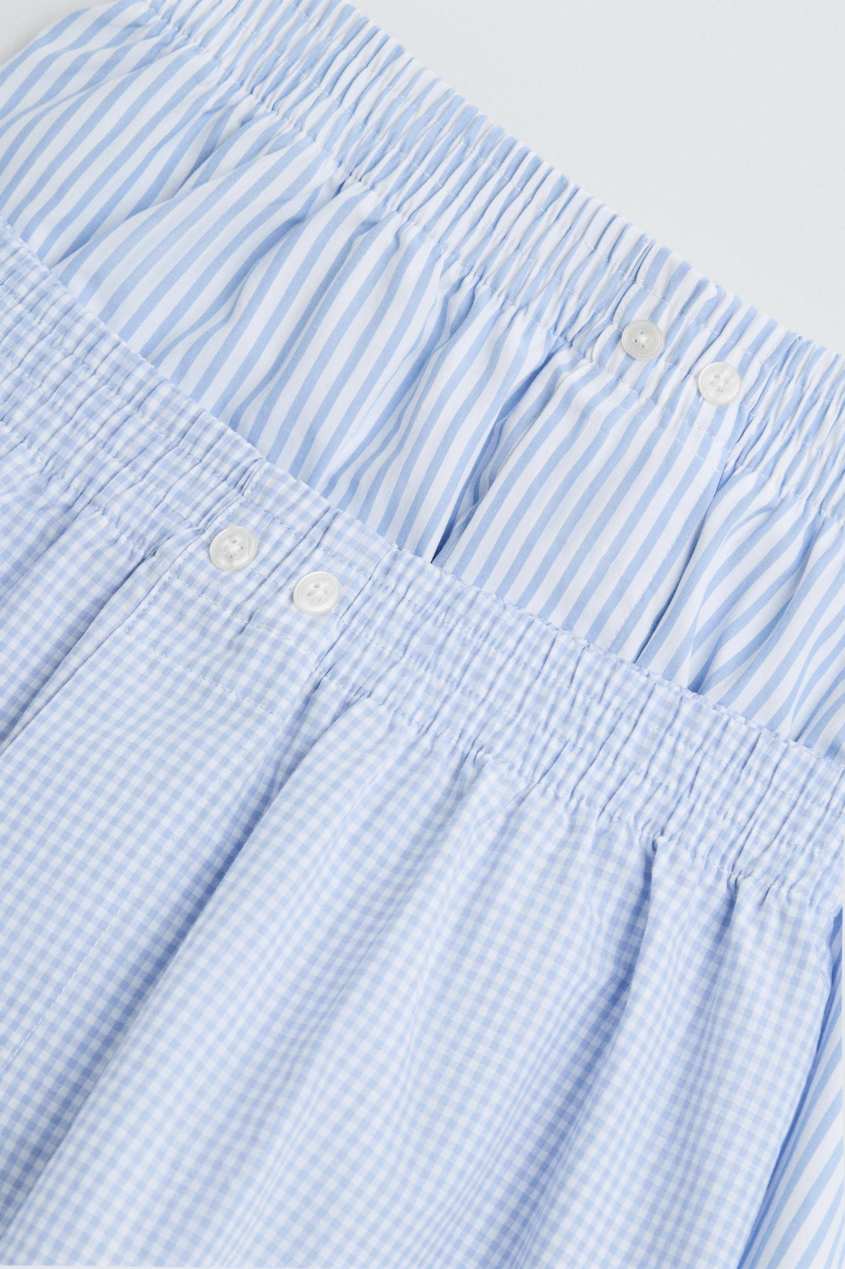 2-PACK COMBINATION POPLIN BOXERS Product Image