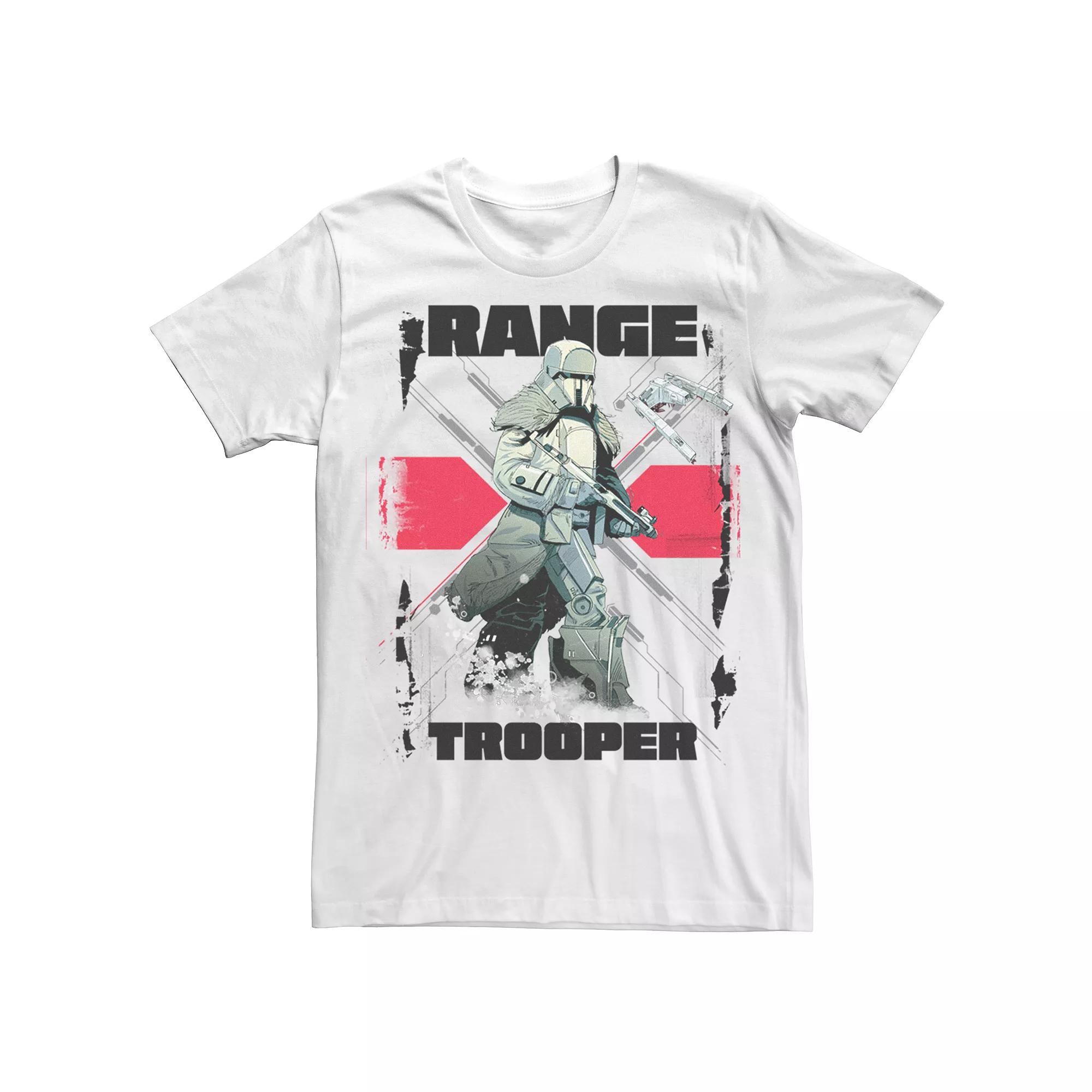 Men's Star Wars Han Solo Range Trooper Tee, Size: Large, White Product Image