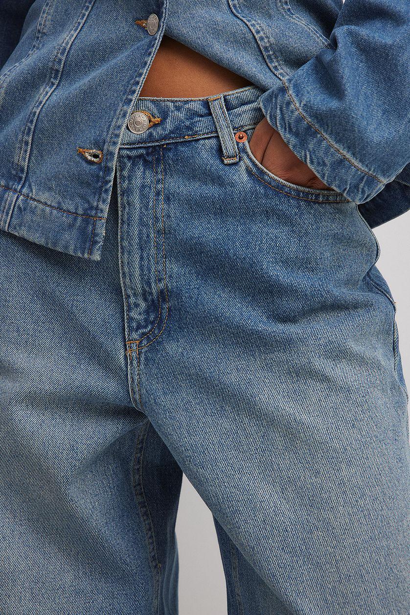 Loose Low Waist Long Jeans Product Image