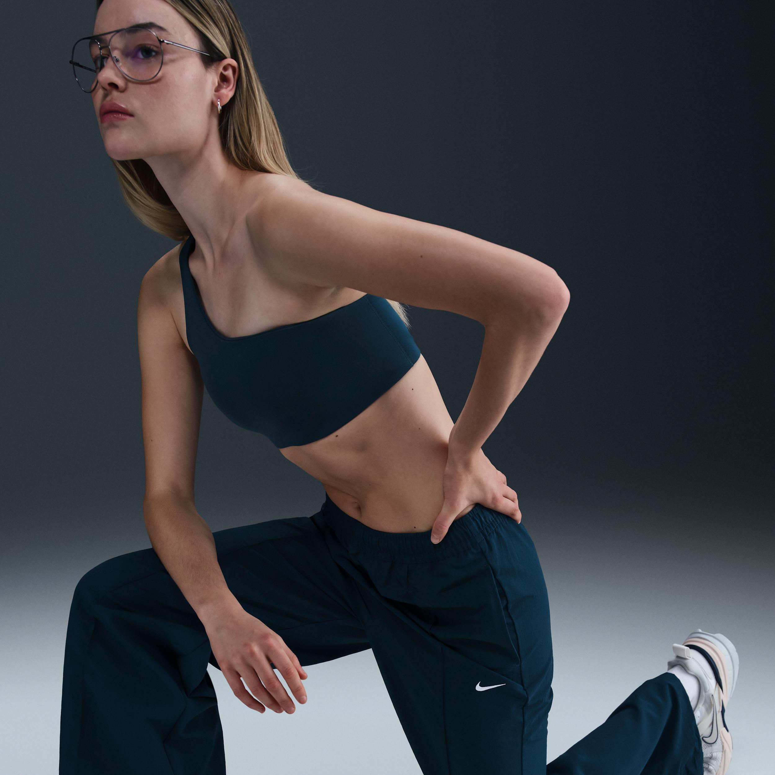 Womens Nike Sportswear Everything Wovens Mid-Rise Open-Hem Pants | FQ3588-478 Product Image