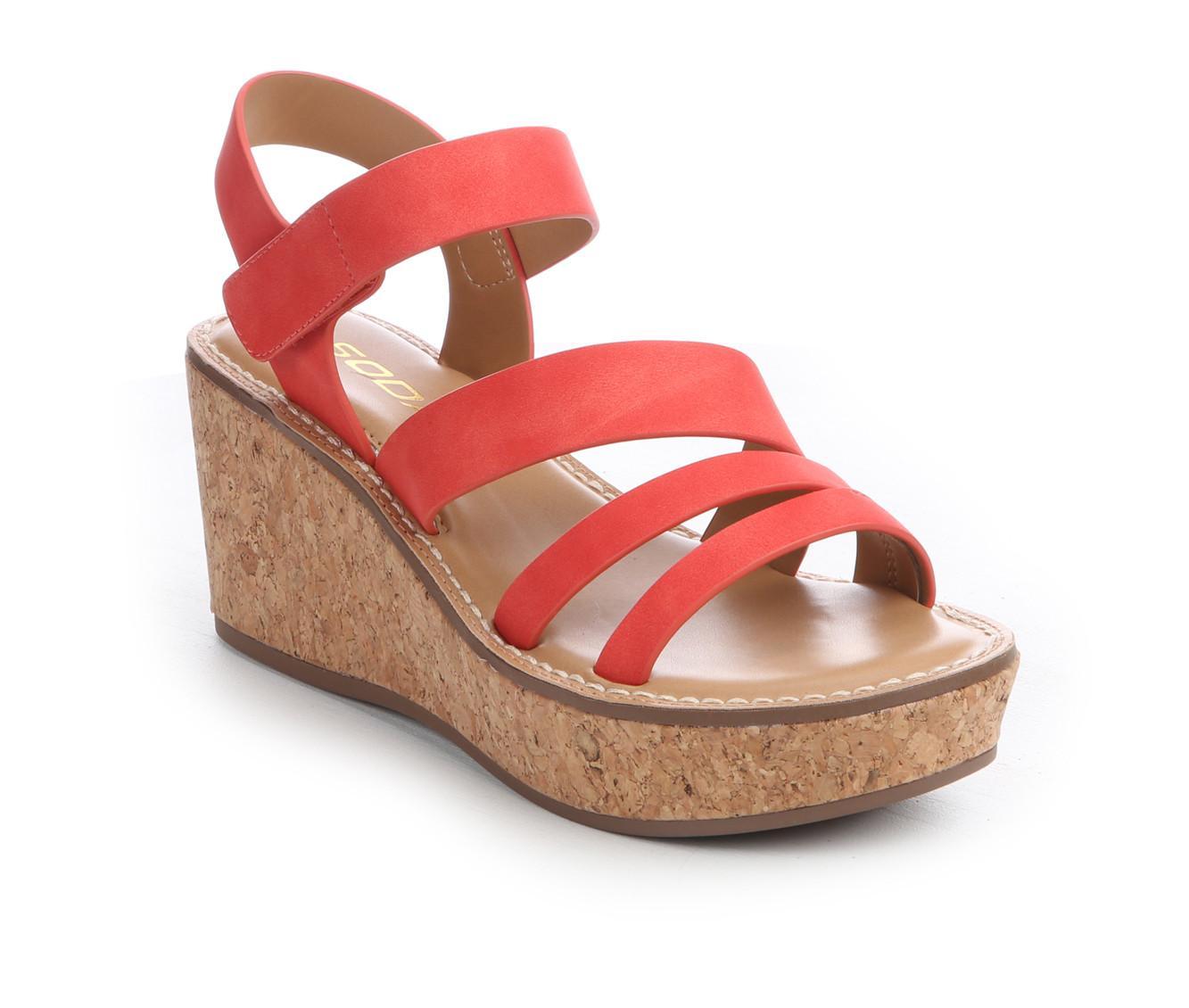 Women's Soda Sheet-S Wedge Sandals Product Image