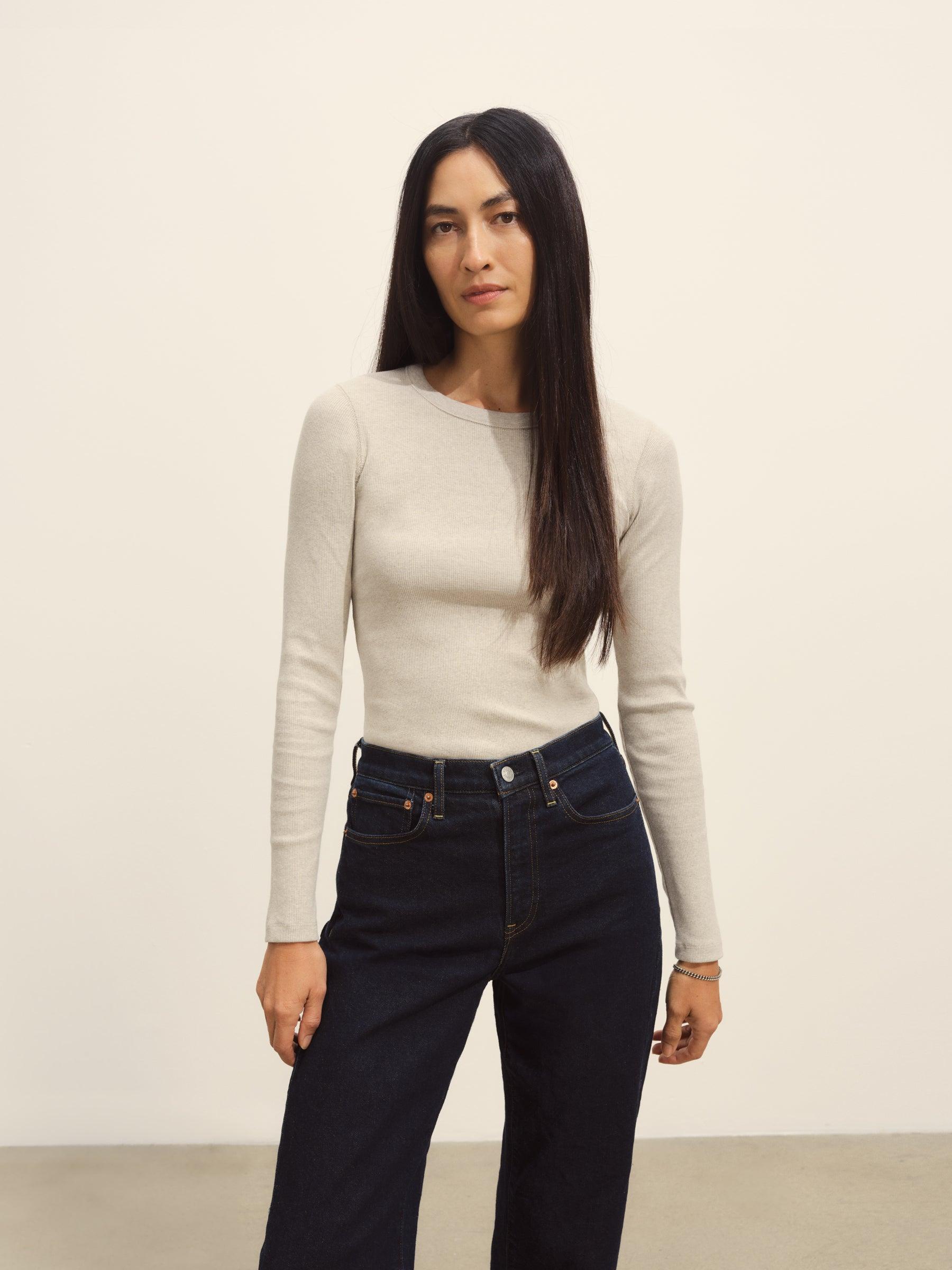 Marled Flint Surplus Rib L/S Crew Product Image