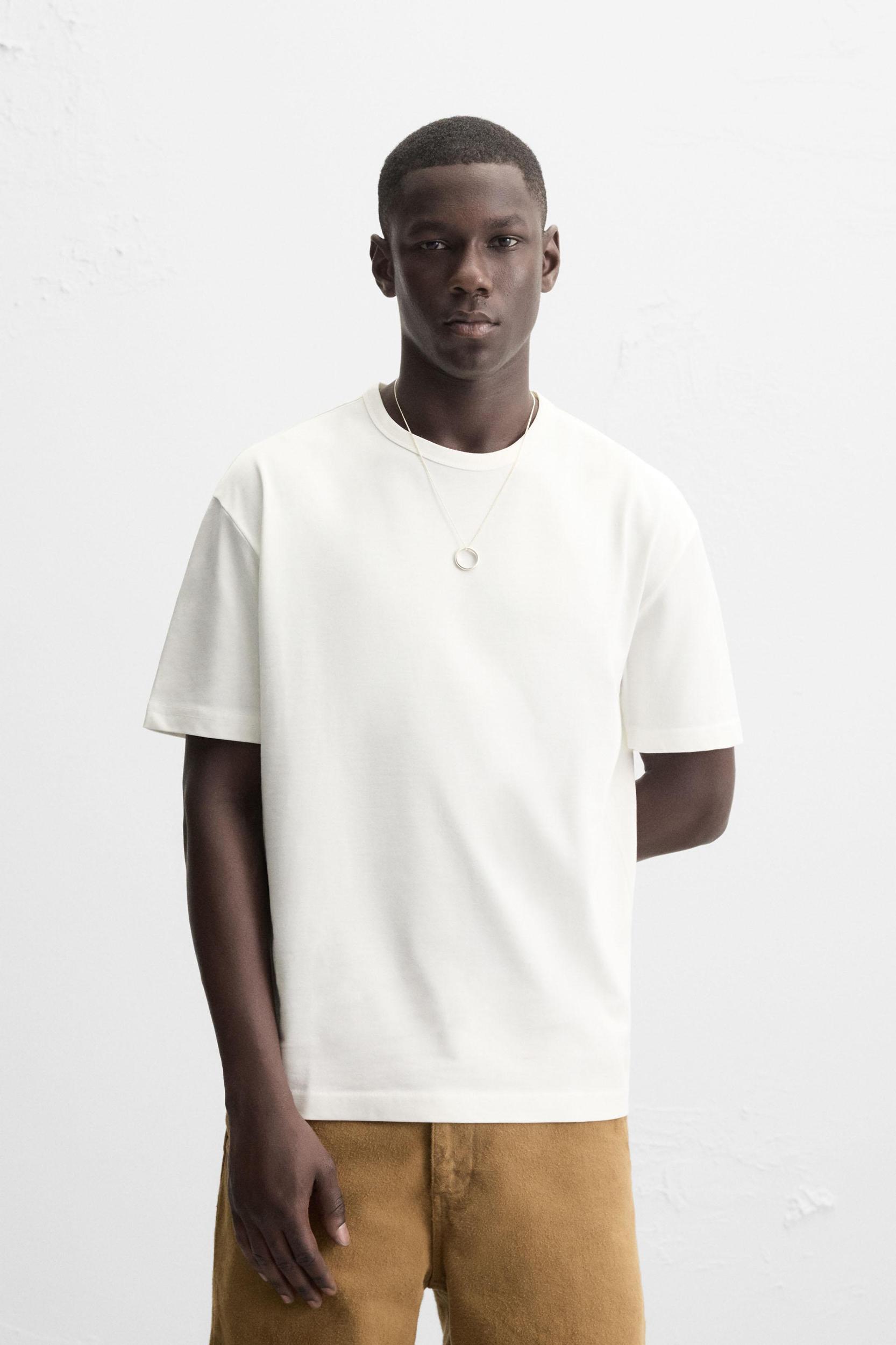 HEAVYWEIGHT BASIC RIBBED T-SHIRT Product Image