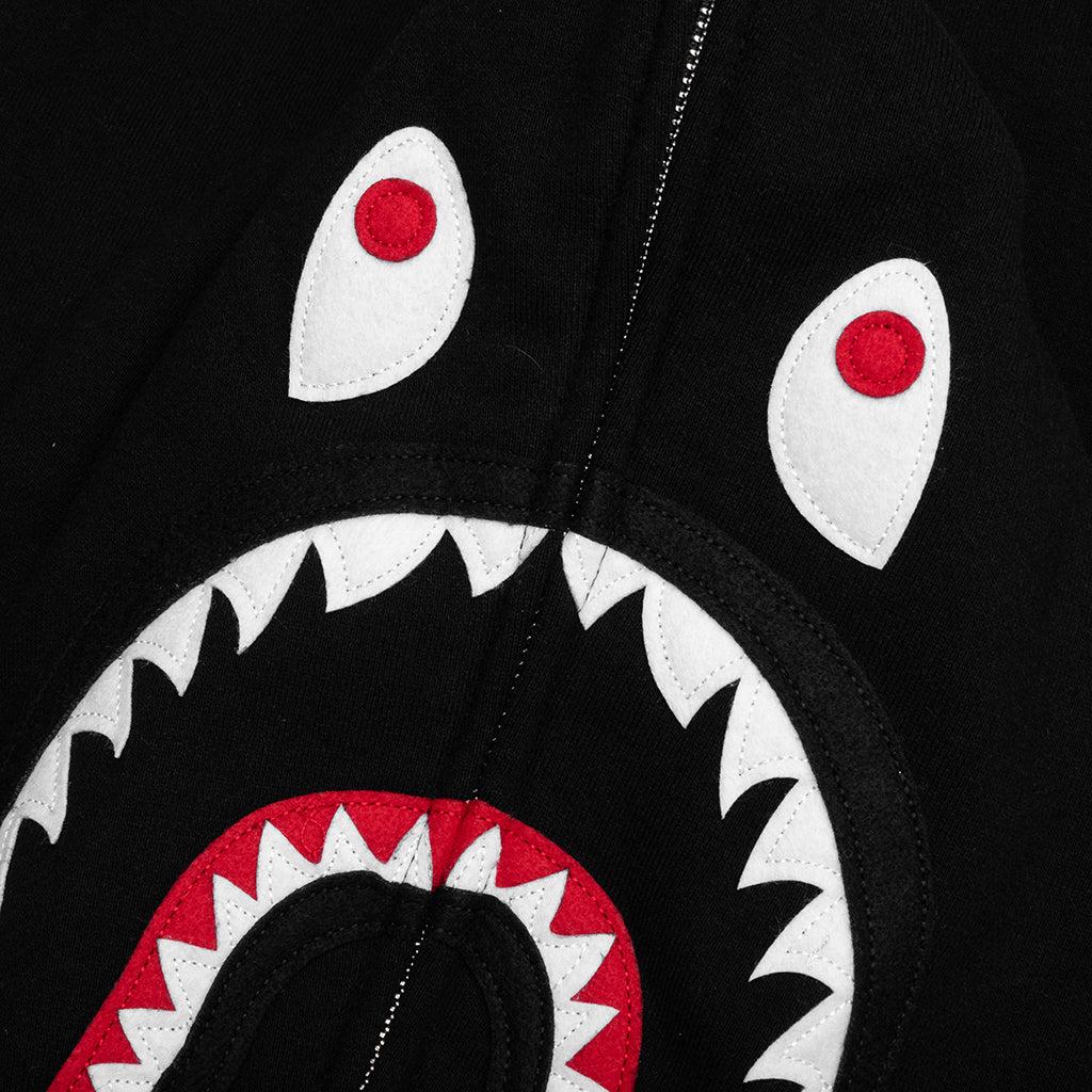 2nd Shark Full Zip Hoodie - Black Male Product Image