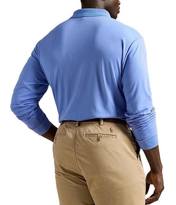 Polo Ralph Lauren Big & Tall Soft Cotton Long Sleeve Polo Shirt Product Image