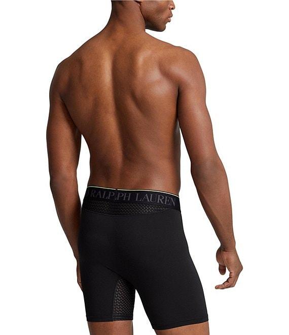 Polo Ralph Lauren 4D Flex Performance Air 6#double; Long Leg Boxer Brief 3-Pack Product Image
