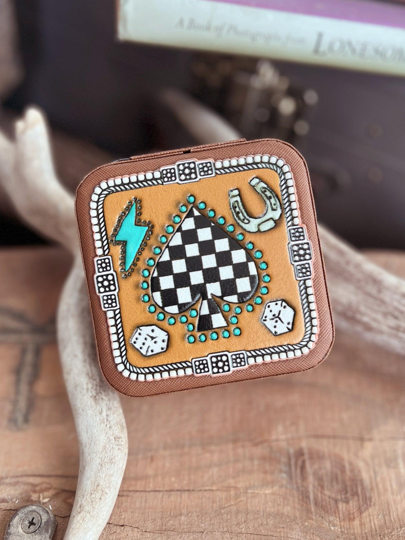 Small Western Style Jewelry Travel Case - 2 designs Product Image