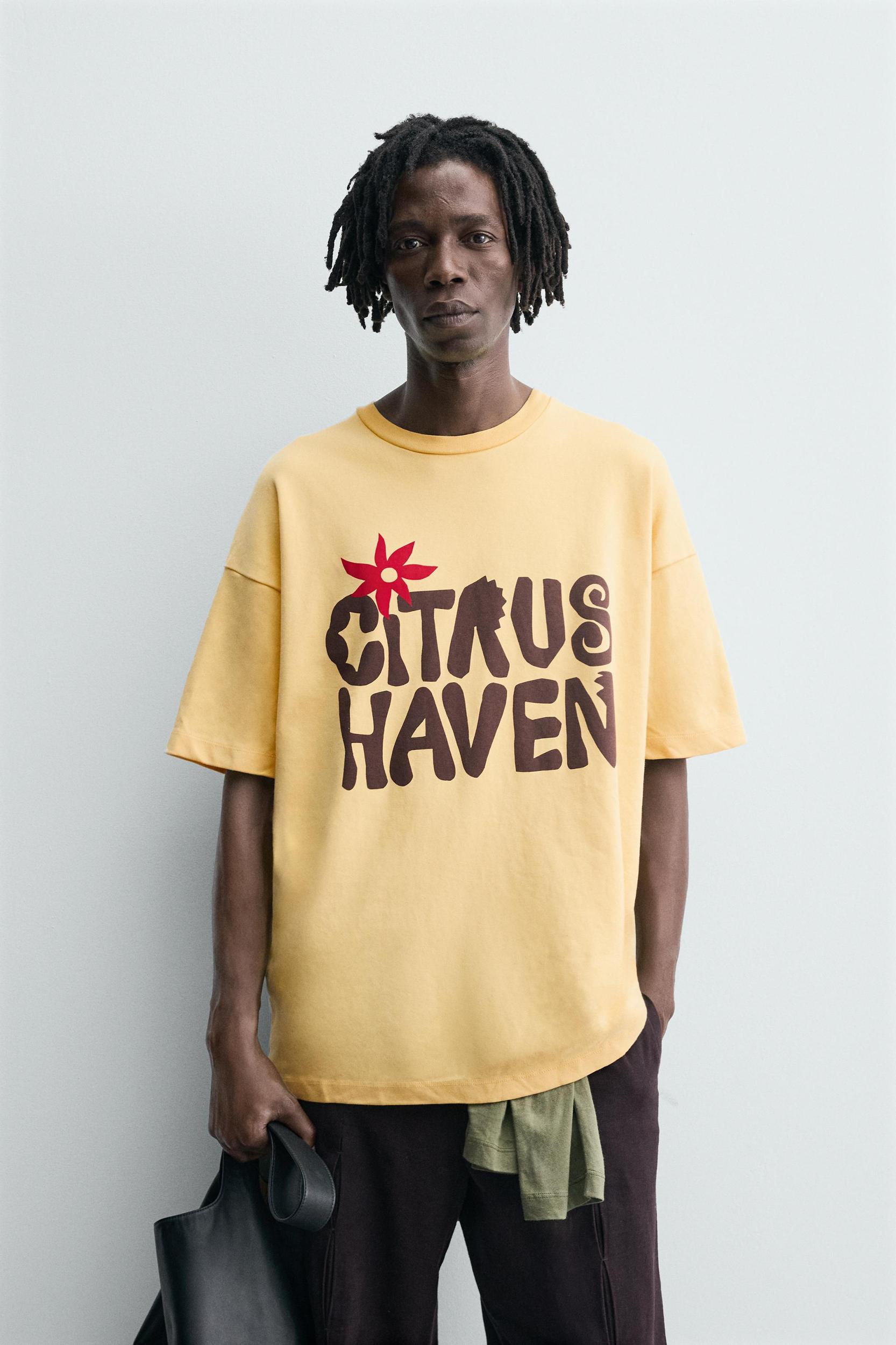 TEXT PRINT SWEATSHIRT Product Image