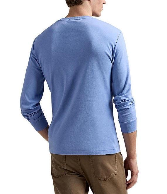 Polo Ralph Lauren Classic-Fit Soft Cotton Long Sleeve T-Shirt Product Image